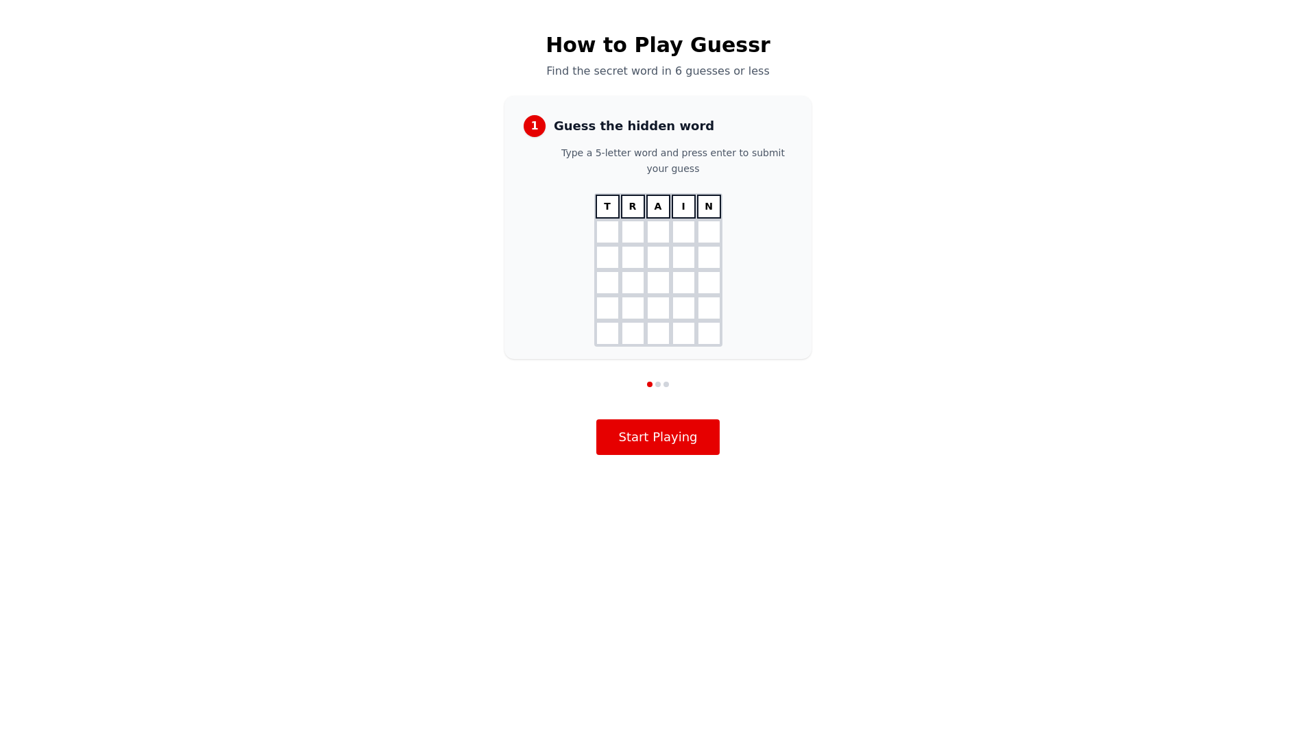 website screenshot of https://puzzlr-guessr.pages.dev/