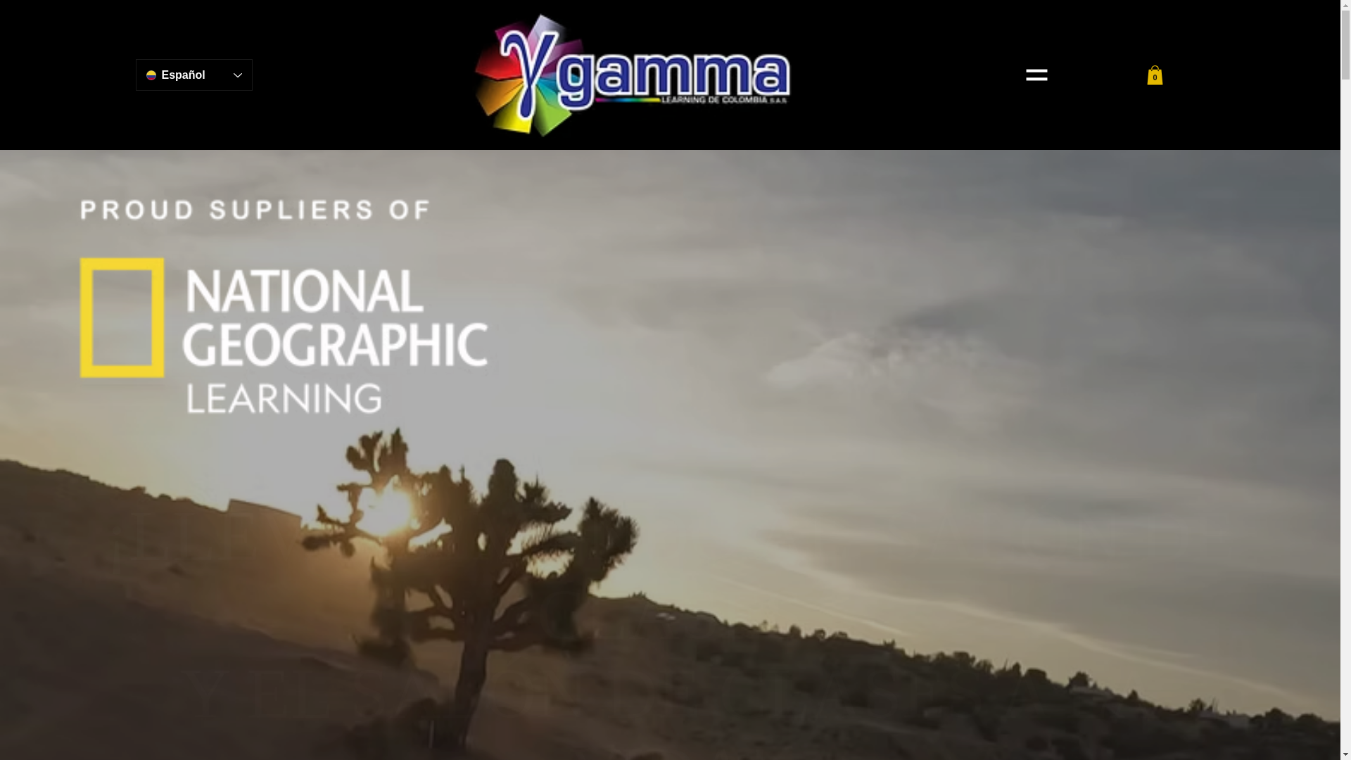website screenshot of https://gammalearningcol.com/