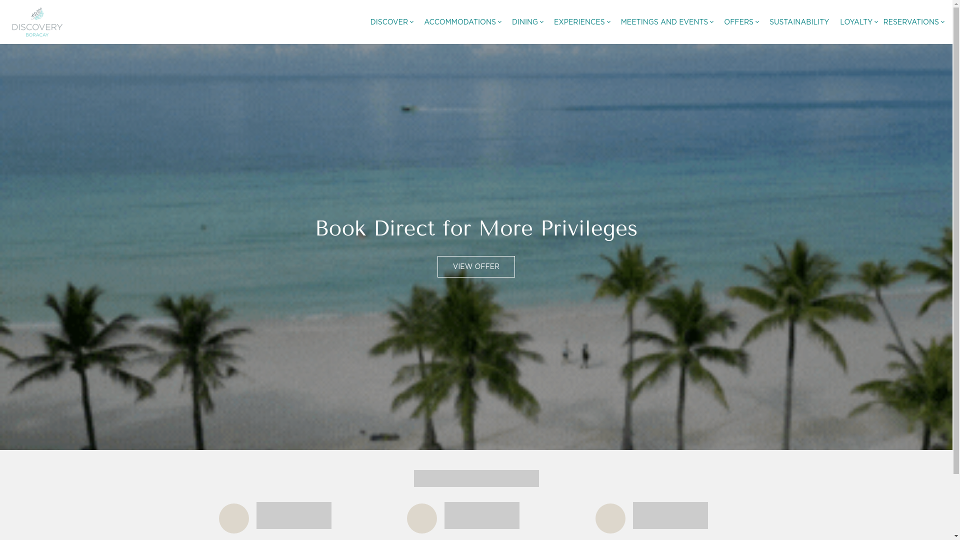 website screenshot of https://discovery-boracay.pages.dev/
