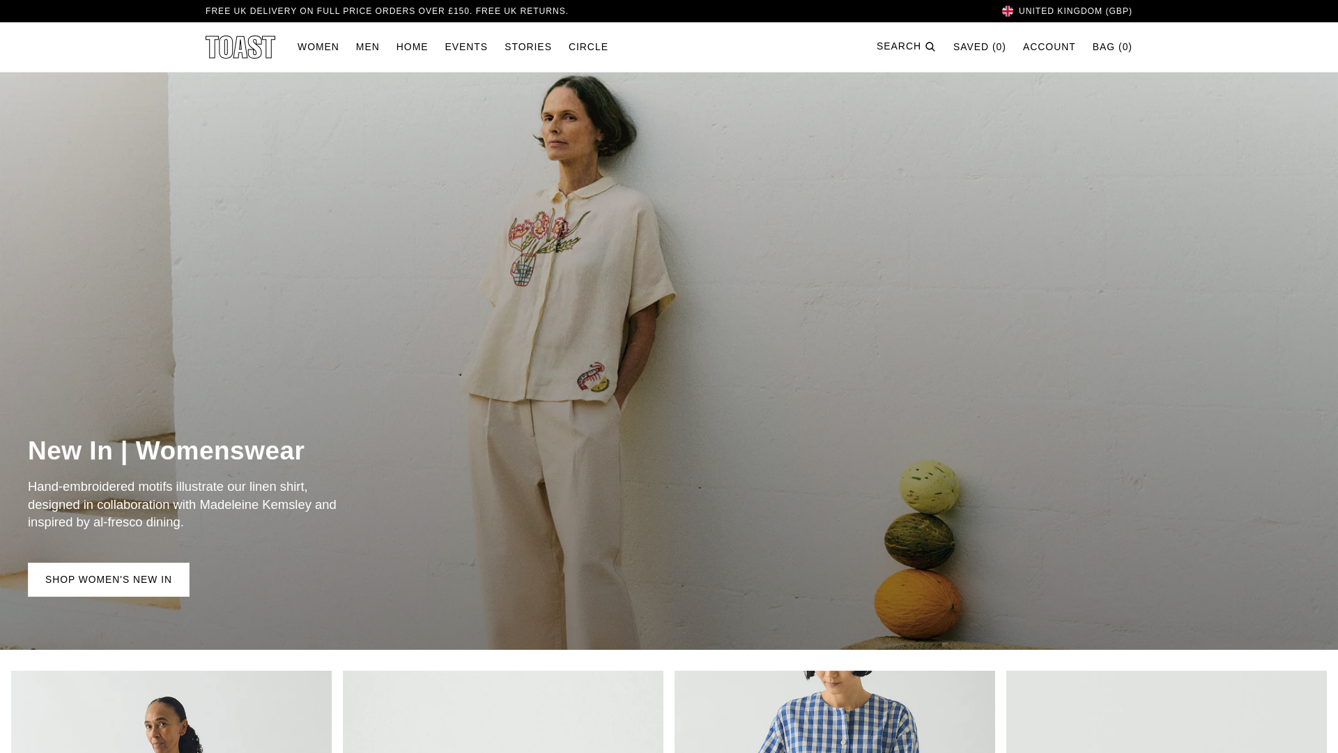 website screenshot of https://toast-uk.pro/