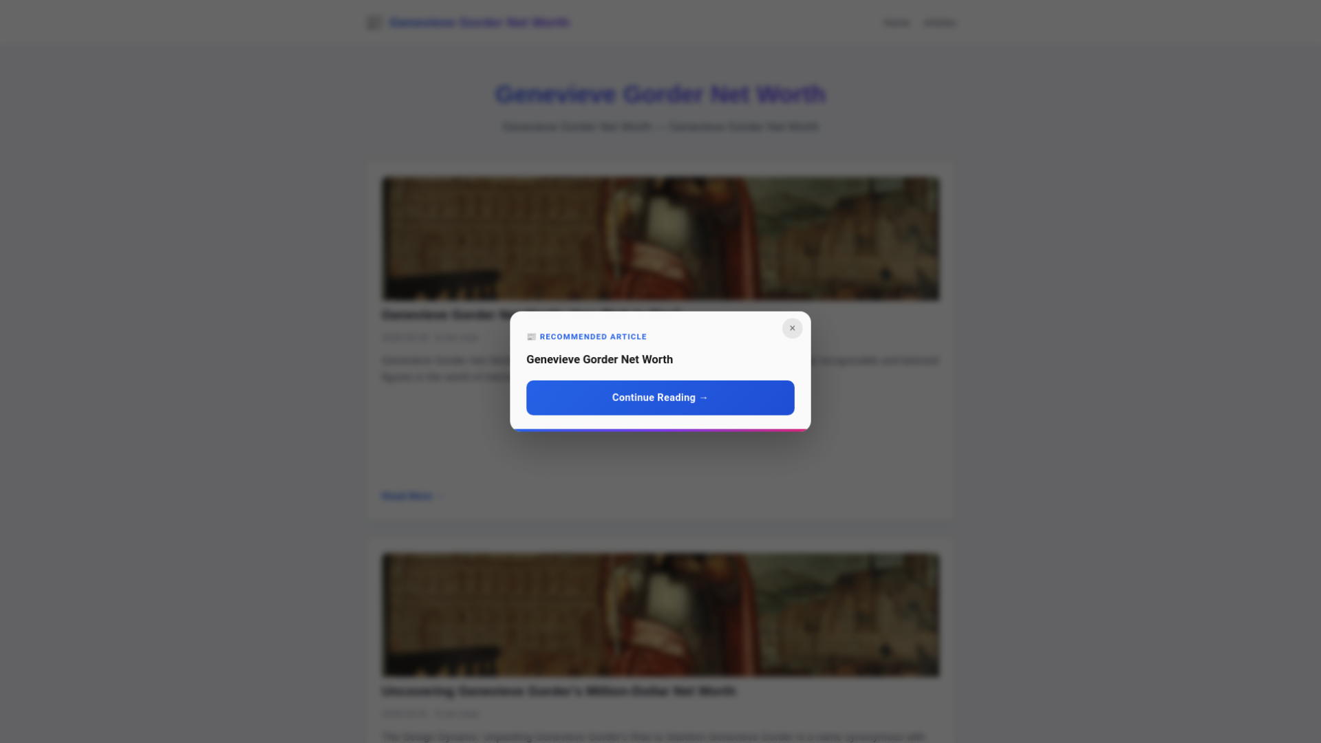 website screenshot of https://genevieve-gorder-net-worth.pages.dev/