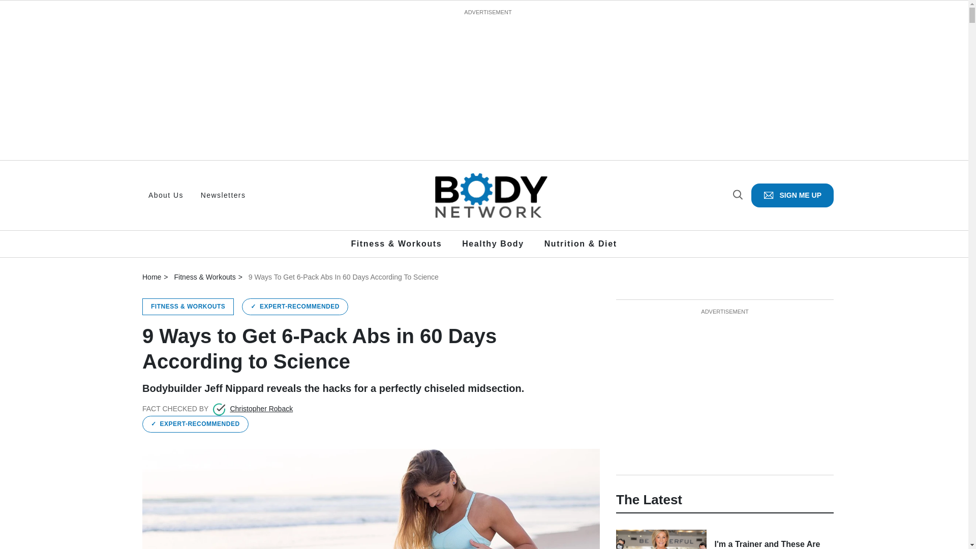 website screenshot of https://bodynetwork.com/six-pack-abs-in-60-days-science/