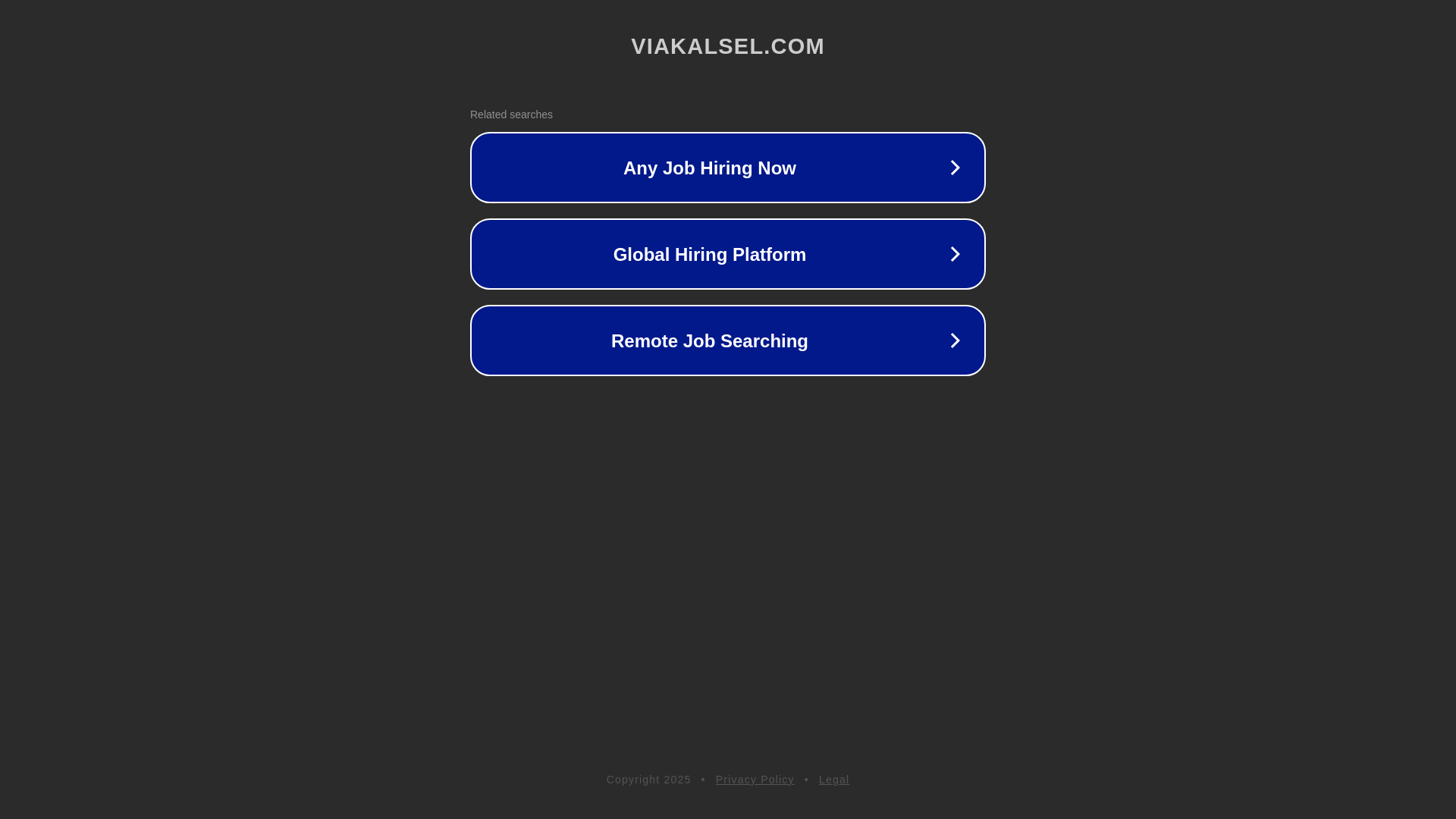 website screenshot of https://viakalsel.com/