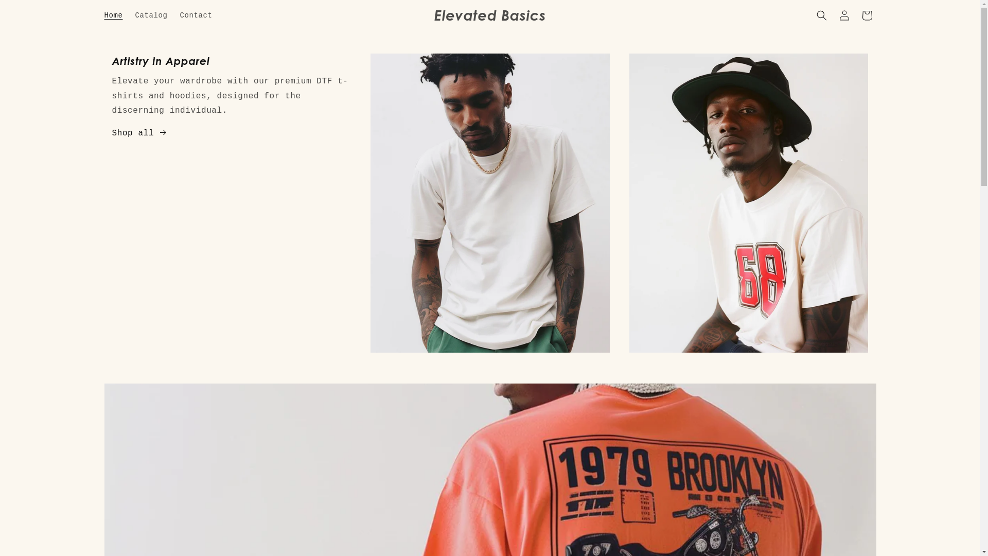 website screenshot of https://elevatedbasicseb.com/