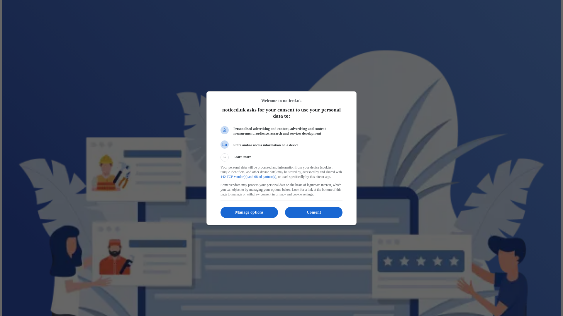 website screenshot of https://commercialaircon.uk/