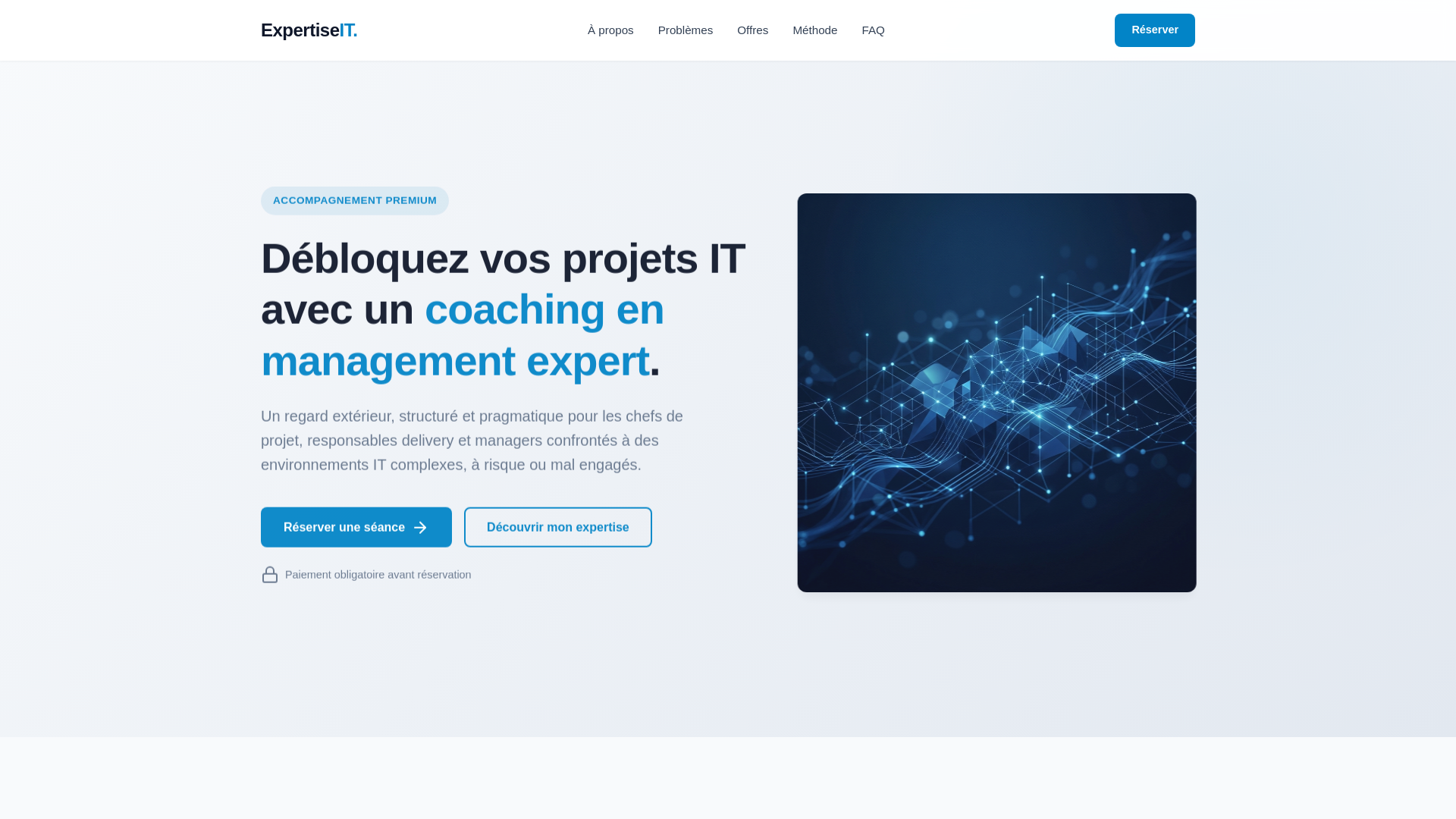 website screenshot of https://coachingprojetit.com/