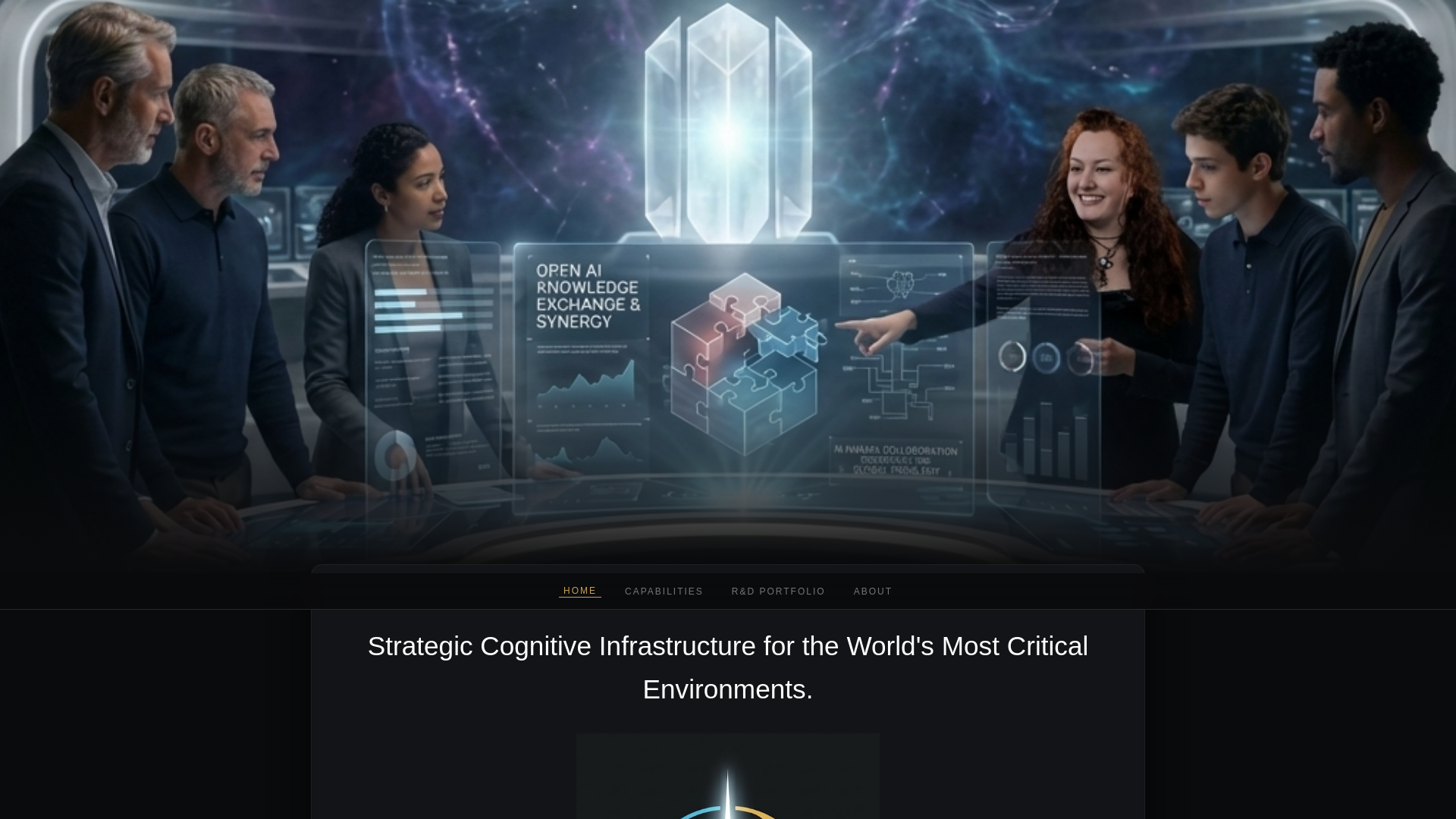 website screenshot of https://illuminari-ai-systems-officia-v6.pages.dev/