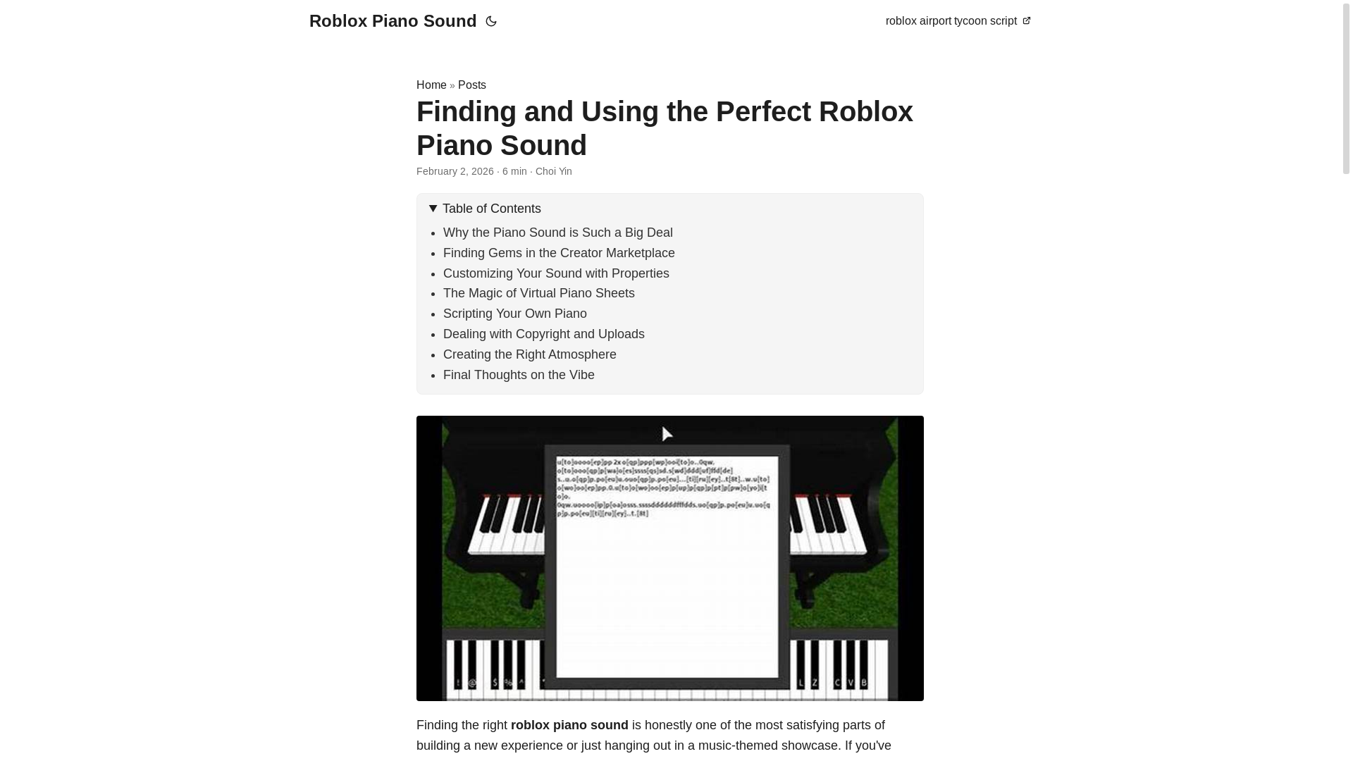website screenshot of https://roblox-piano-sound.pages.dev/