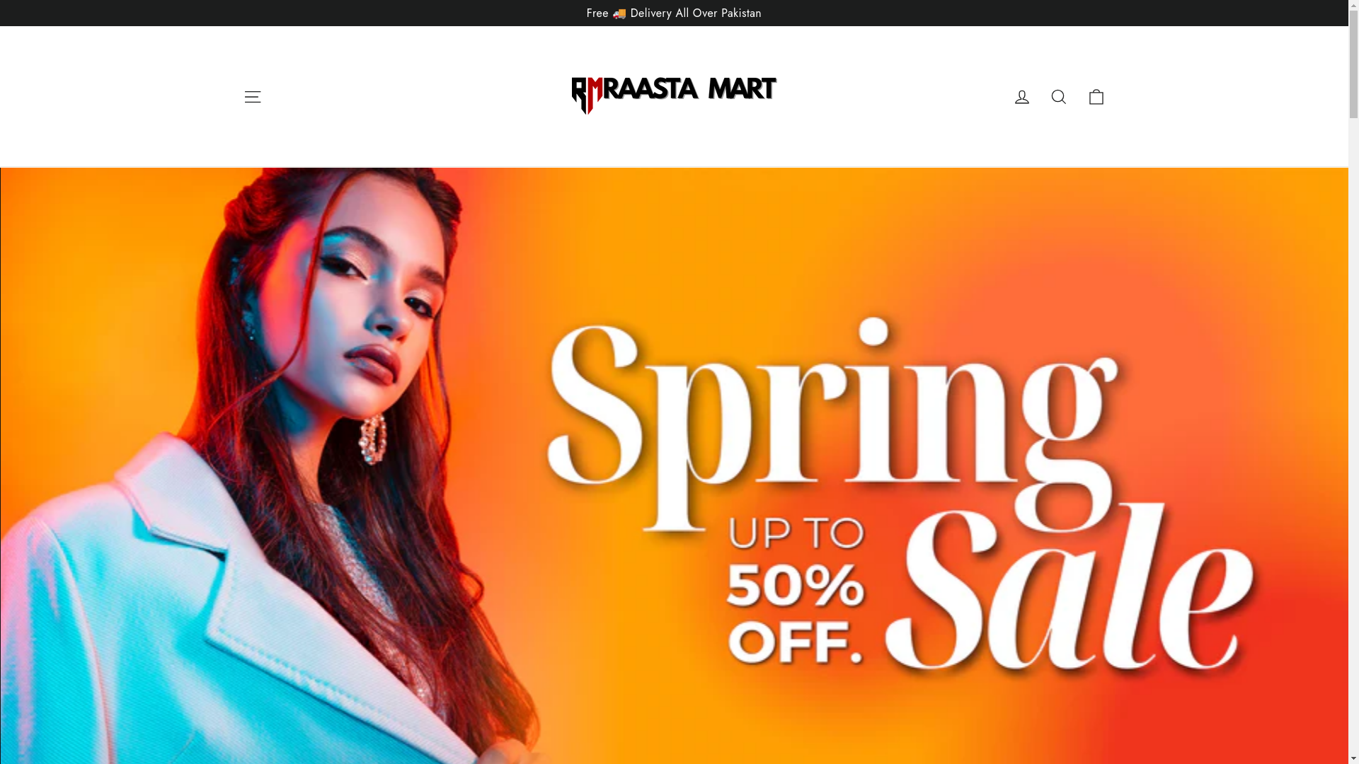 website screenshot of https://raastamart.store/