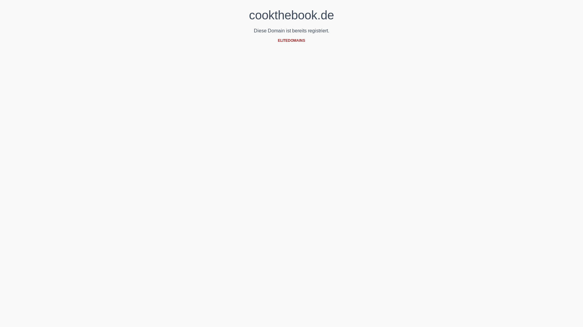 website screenshot of https://cookthebook.de/