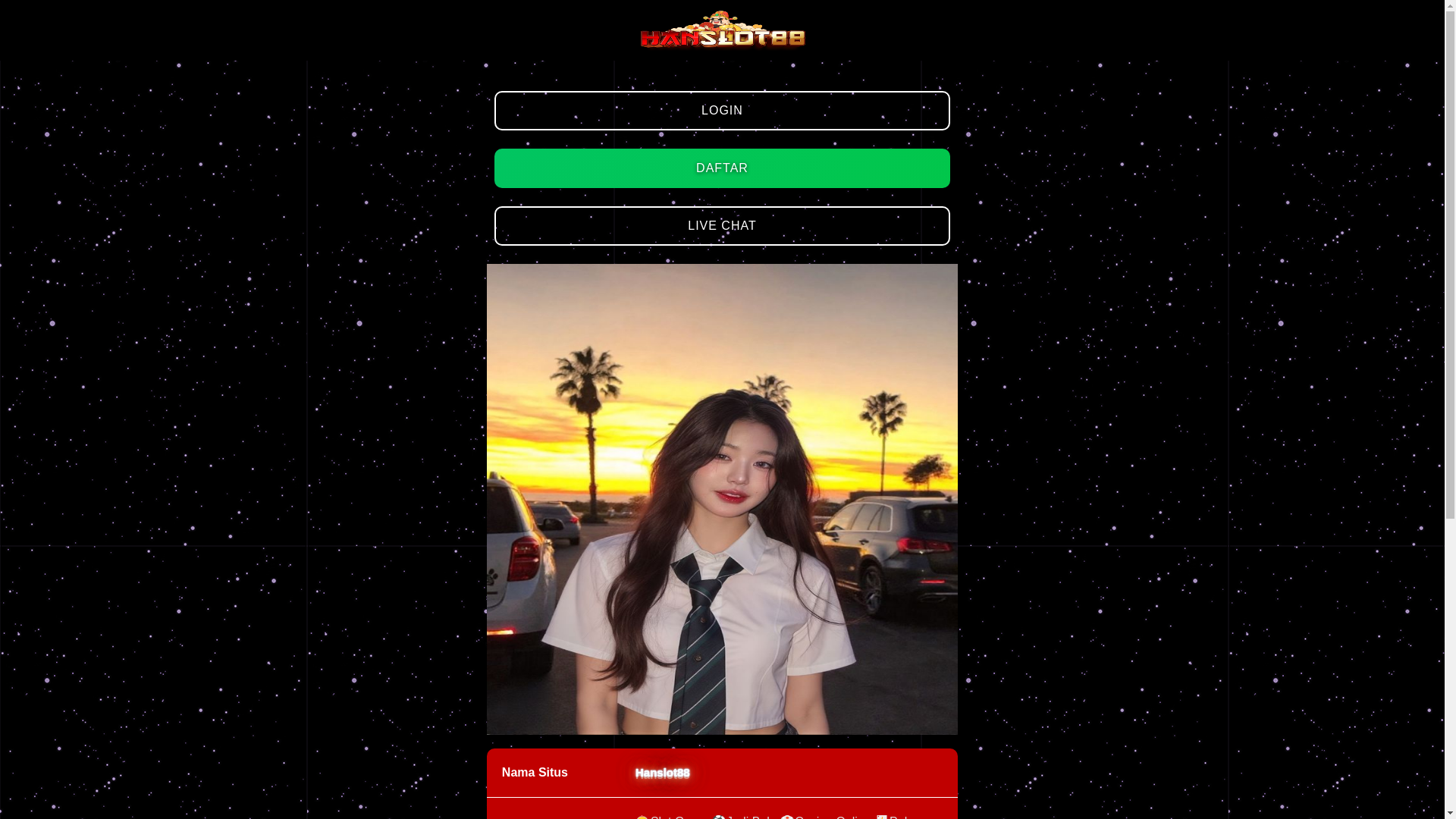 website screenshot of https://hanslot88jepe.pages.dev/