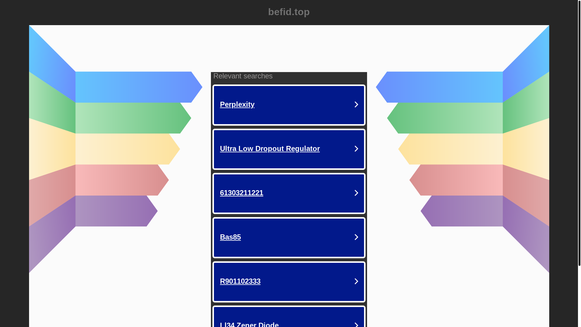 website screenshot of https://b.befid.top/