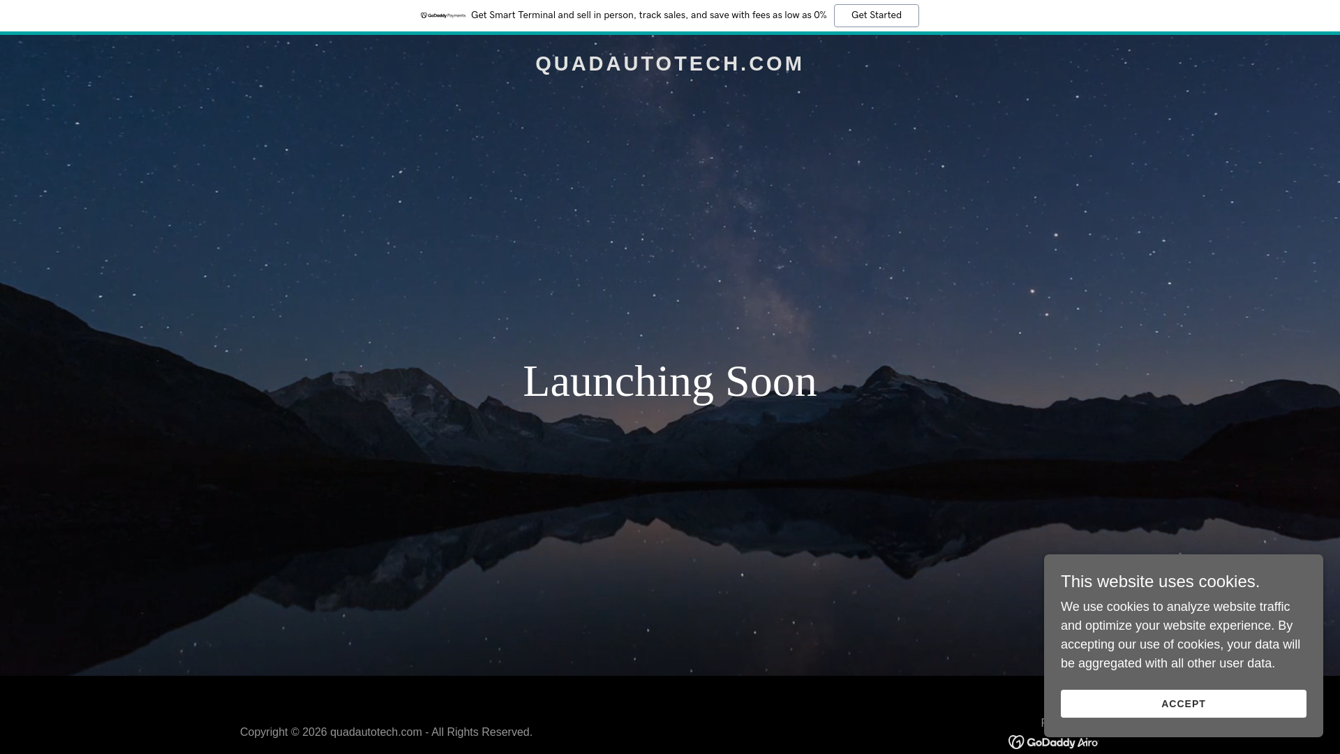 website screenshot of https://quadautotech.com/