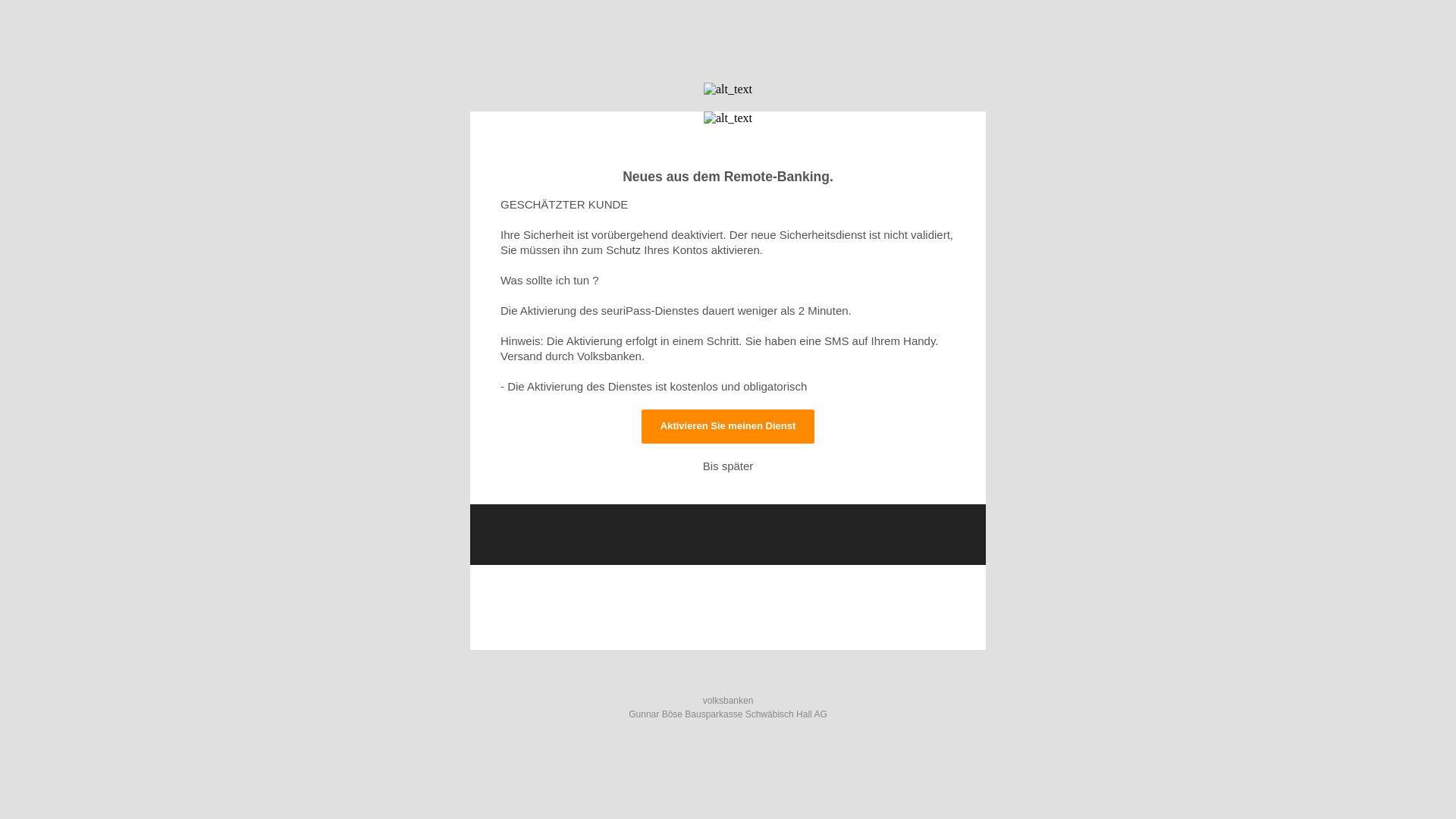 website screenshot of http://vr-raifeisenbank.web.app/