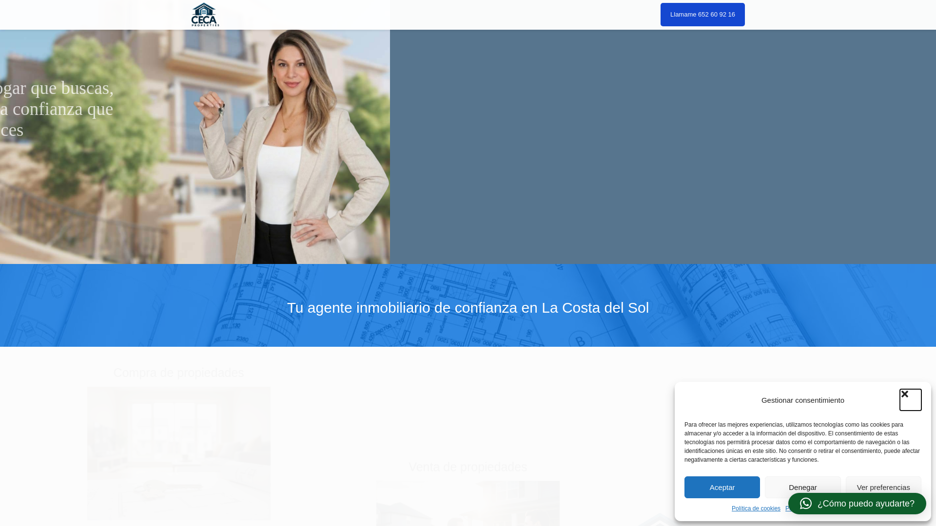 website screenshot of https://cecacostasol.es