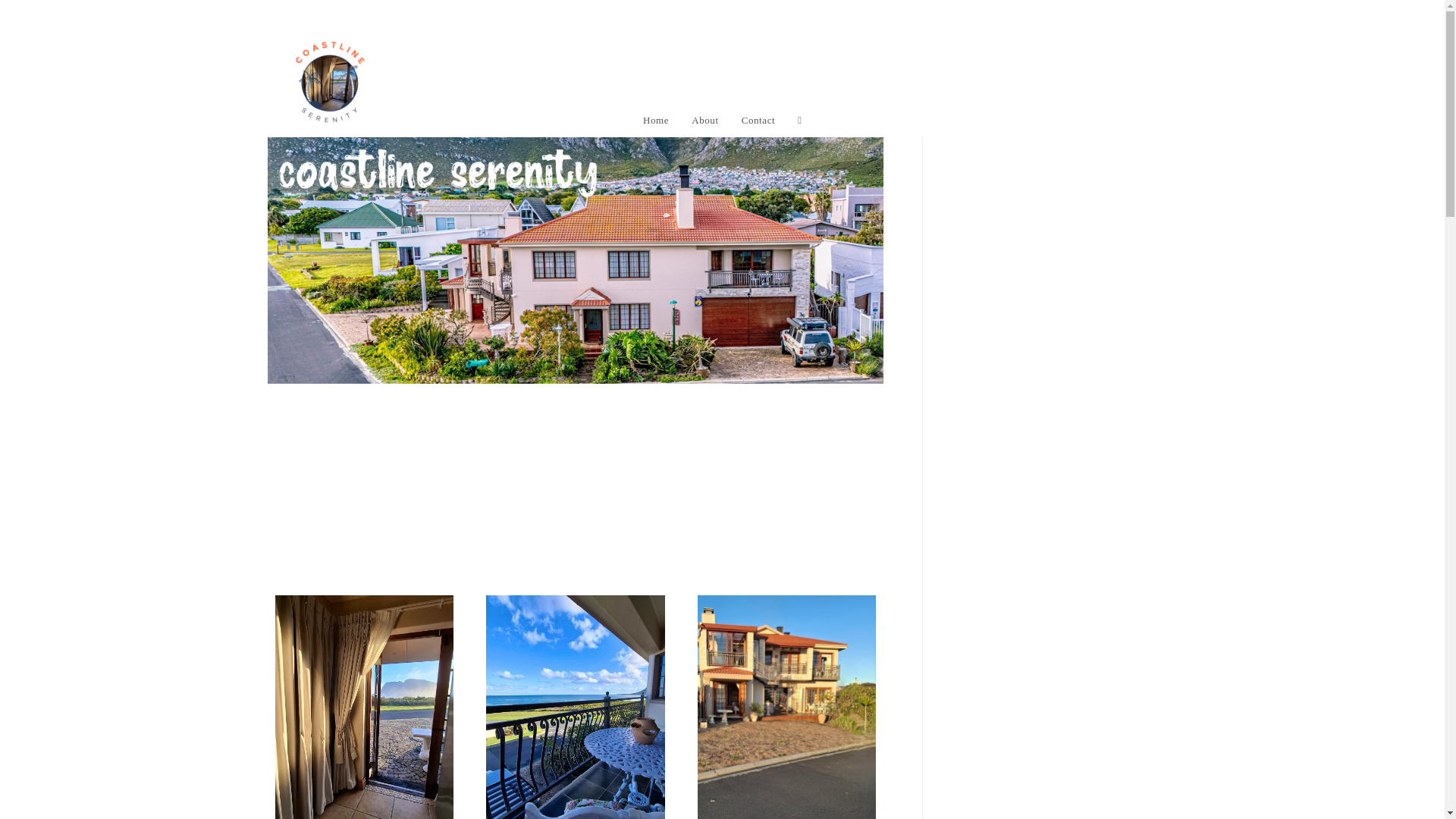 website screenshot of https://coastlineserenity.co.za/