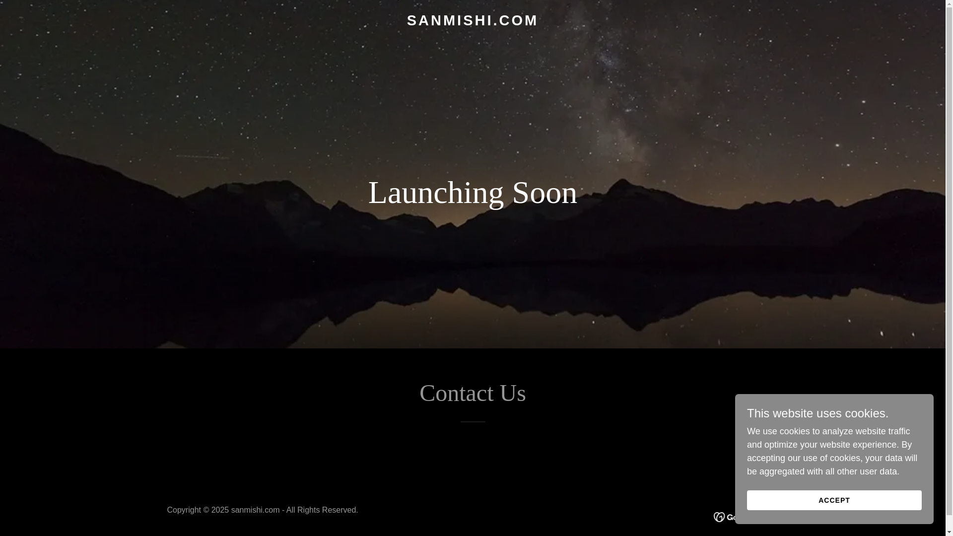 website screenshot of https://sanmishi.com/