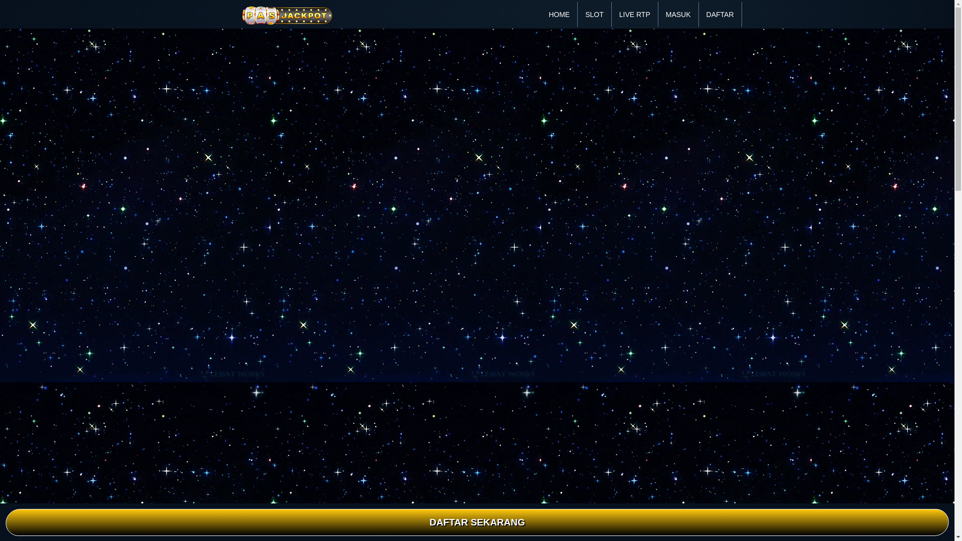 website screenshot of https://pasjackpotbesar.pages.dev/