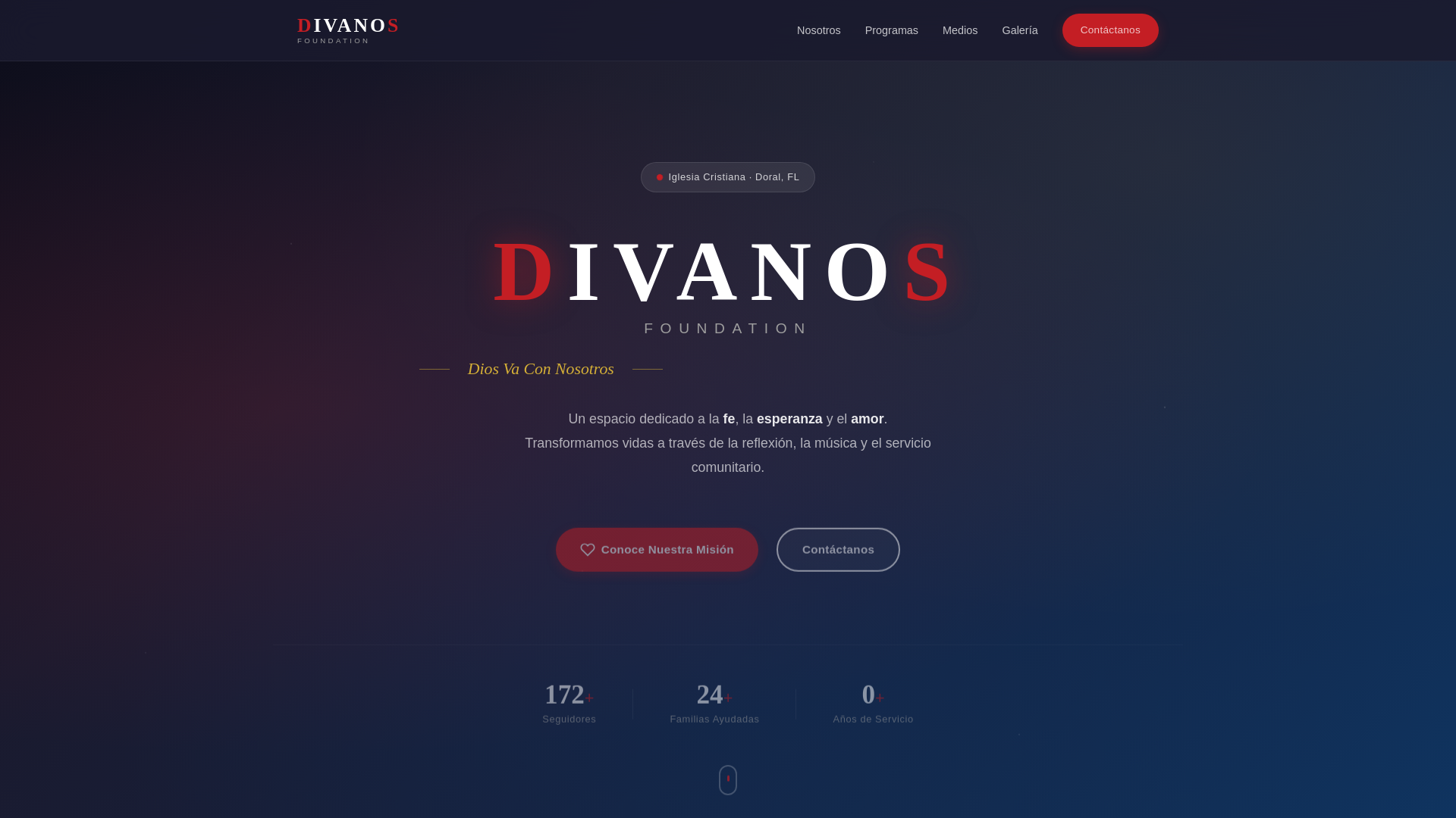 website screenshot of https://divanos-foundation.pages.dev/