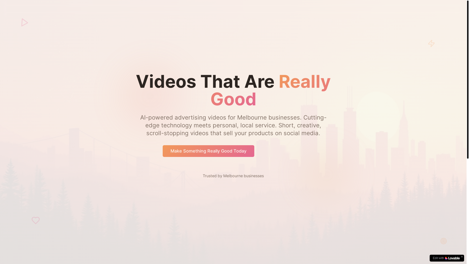 website screenshot of https://thatisreallygood.com/