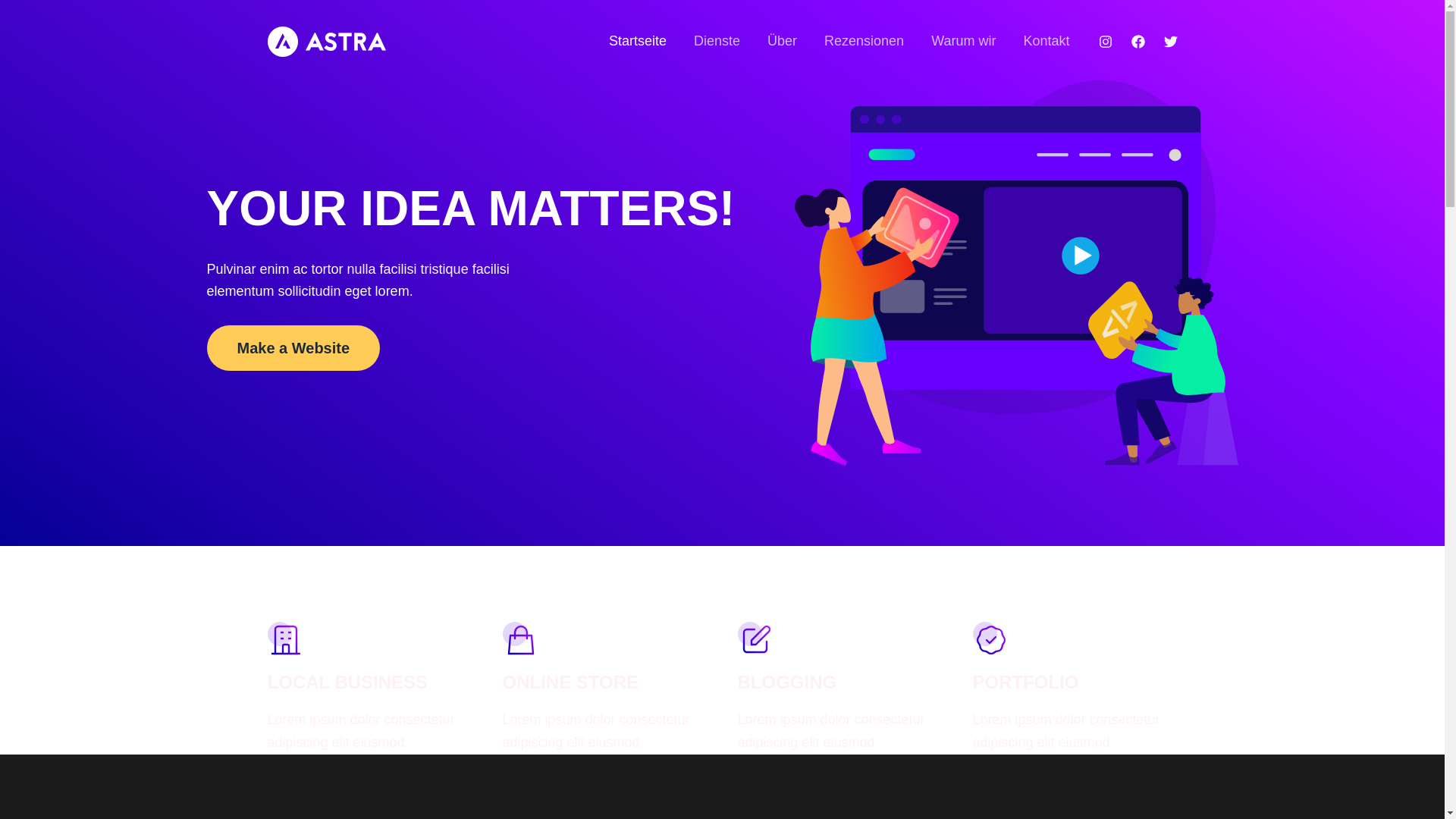 website screenshot of https://bitemenow.de/