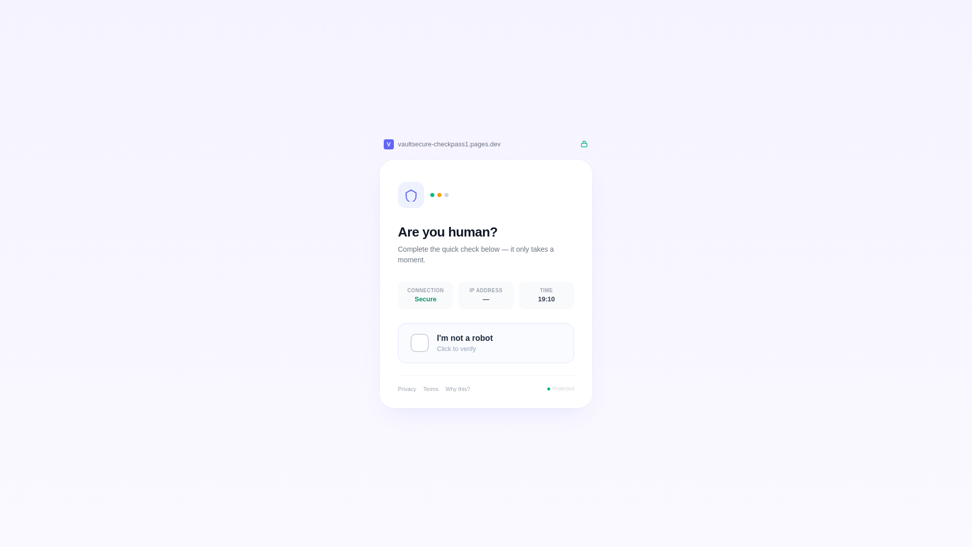 website screenshot of https://vaultsecure-checkpass1.pages.dev/