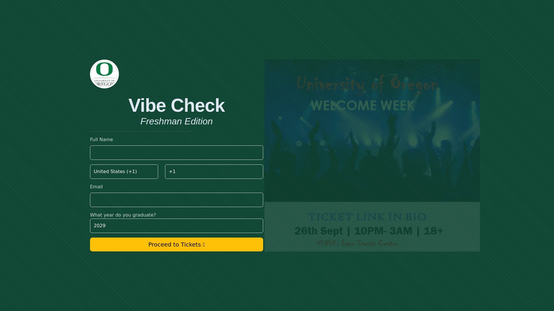 website screenshot of https://vibecheckfreshman-uo.shop/