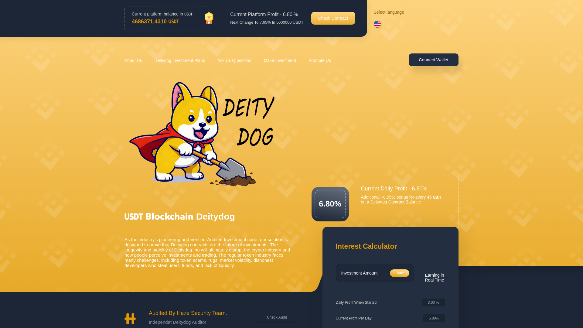 website screenshot of https://www.vividog-99.com/