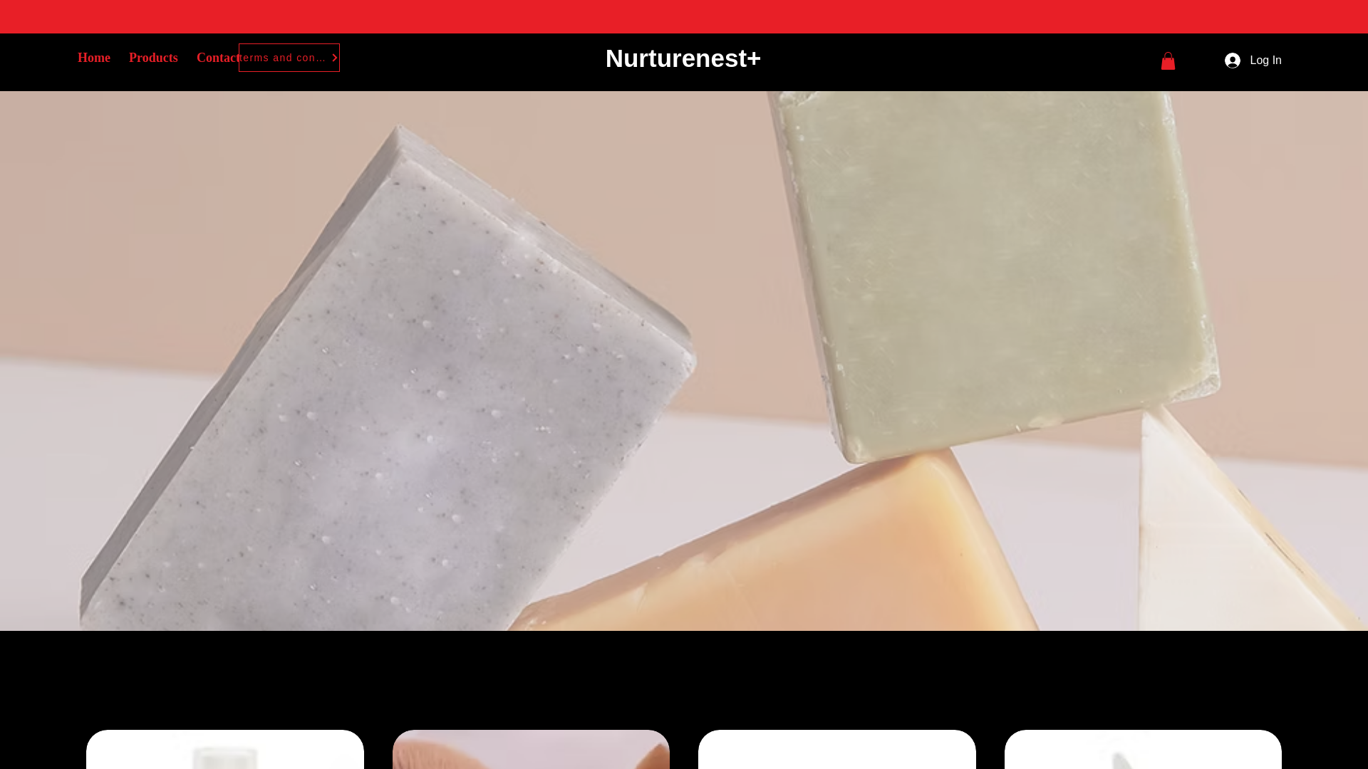 website screenshot of https://nurturenesto.com