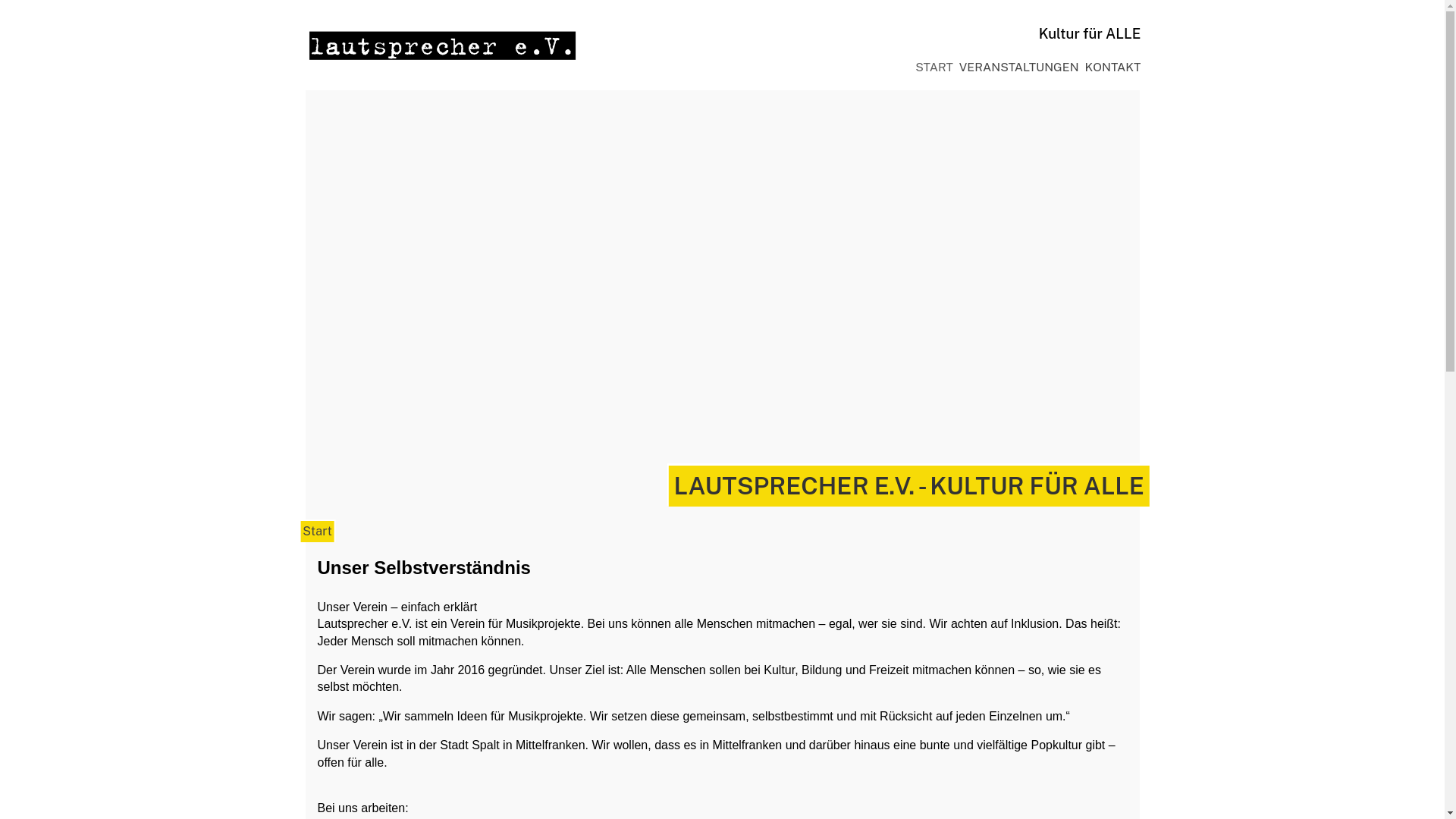 website screenshot of https://lautsprecher-spalt.de/