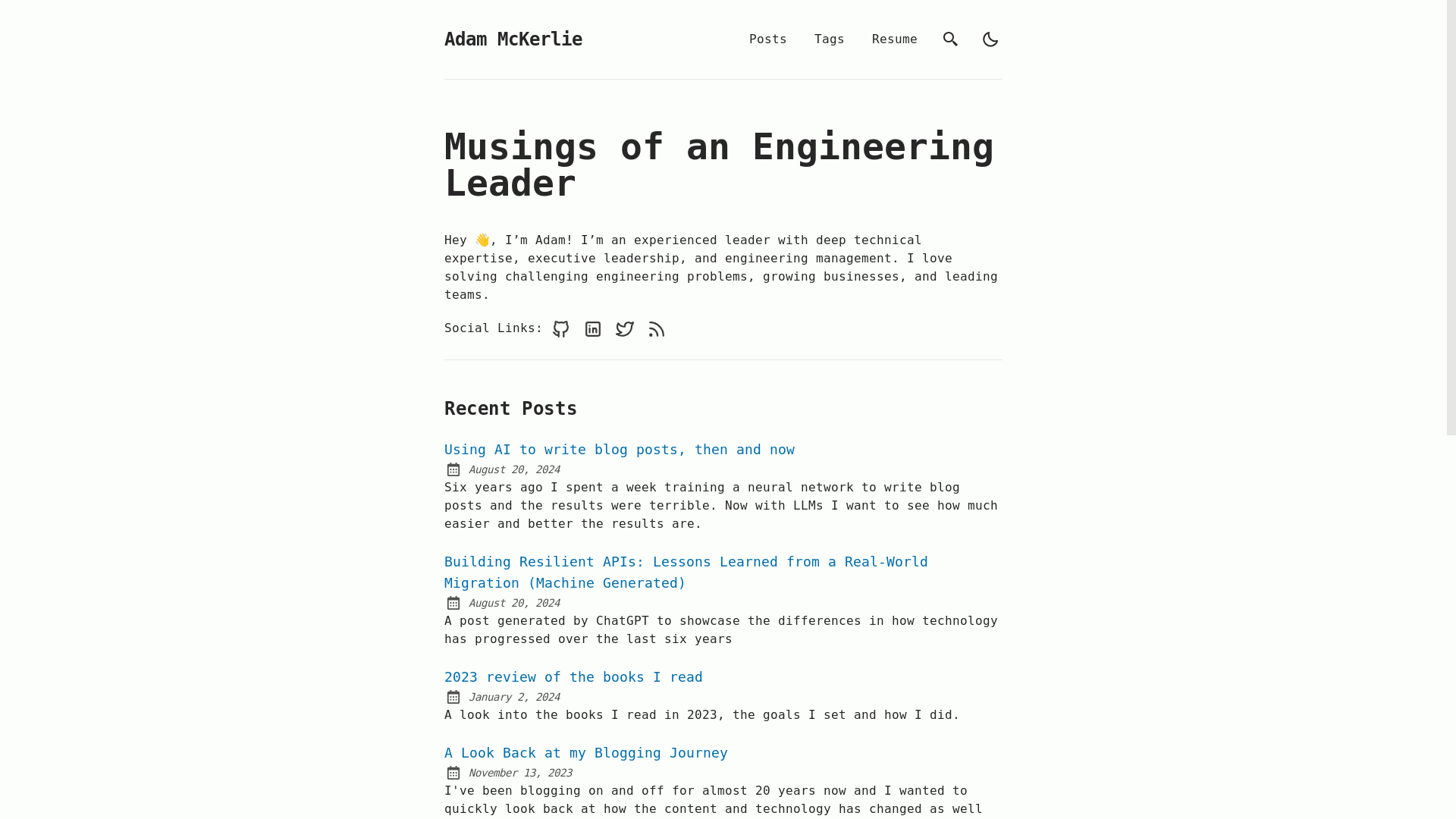 website screenshot of https://mckerlie-com.pages.dev/