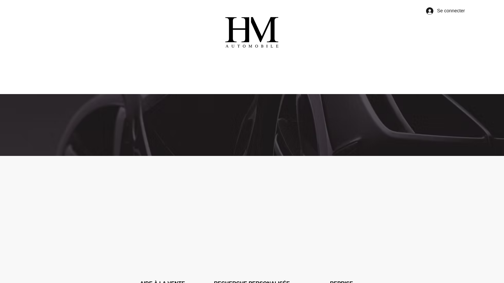 website screenshot of https://hmautomobile.net/