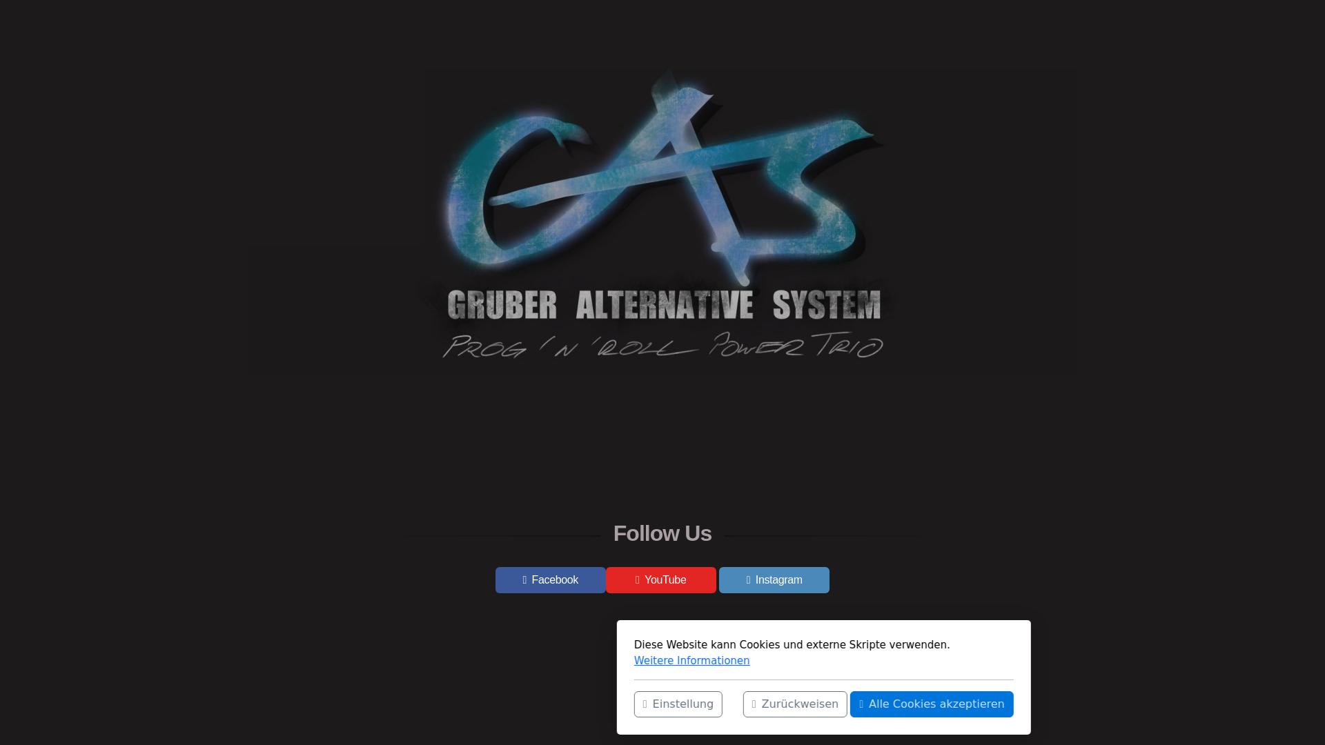 website screenshot of https://gruber-alternative-system.de