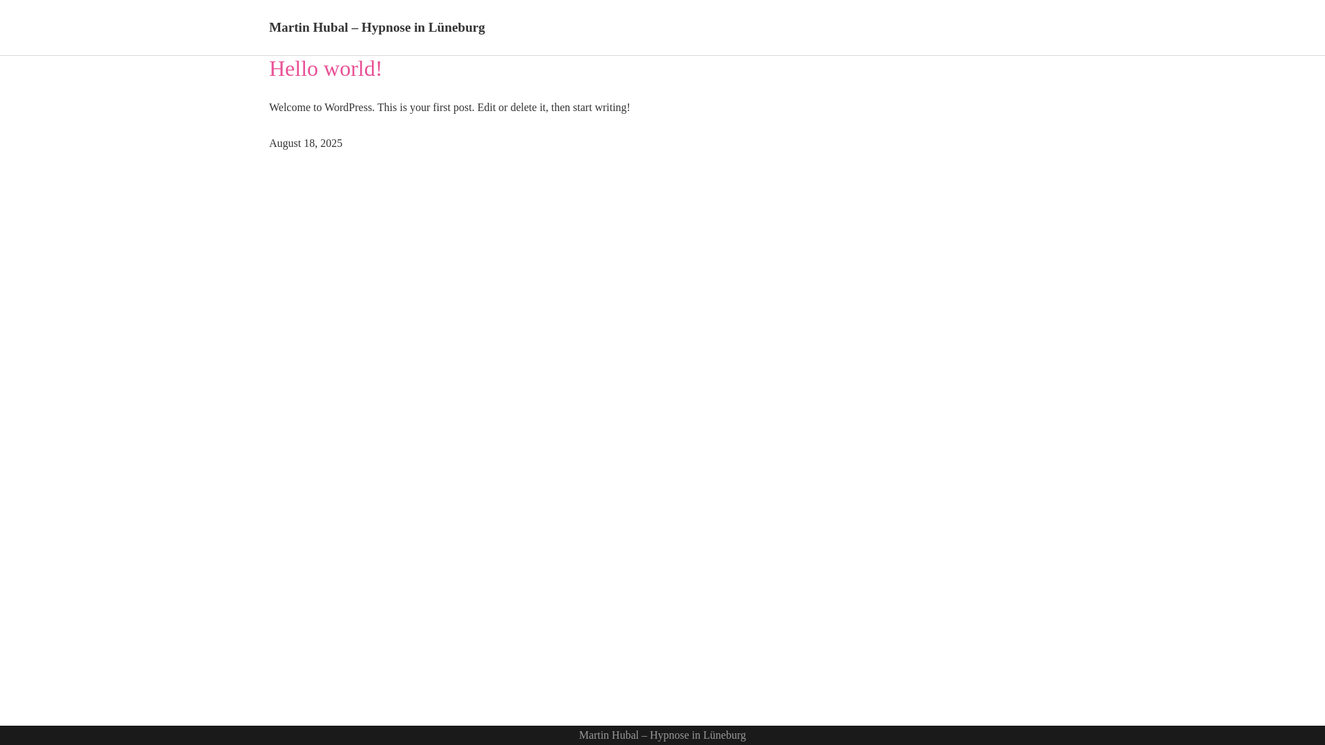 website screenshot of https://hypnose-therapie-lueneburg.de/