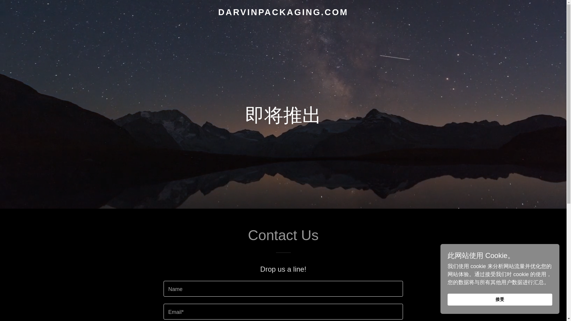 website screenshot of https://darvinpackaging.com/
