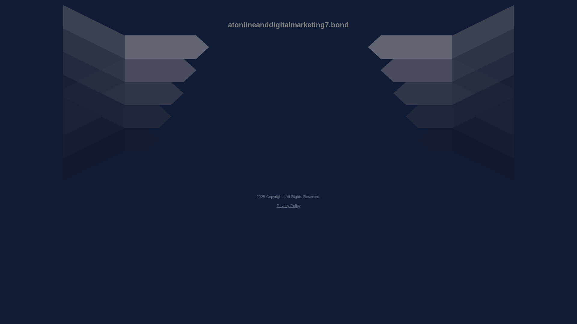 website screenshot of https://atonlineanddigitalmarketing7.bond/