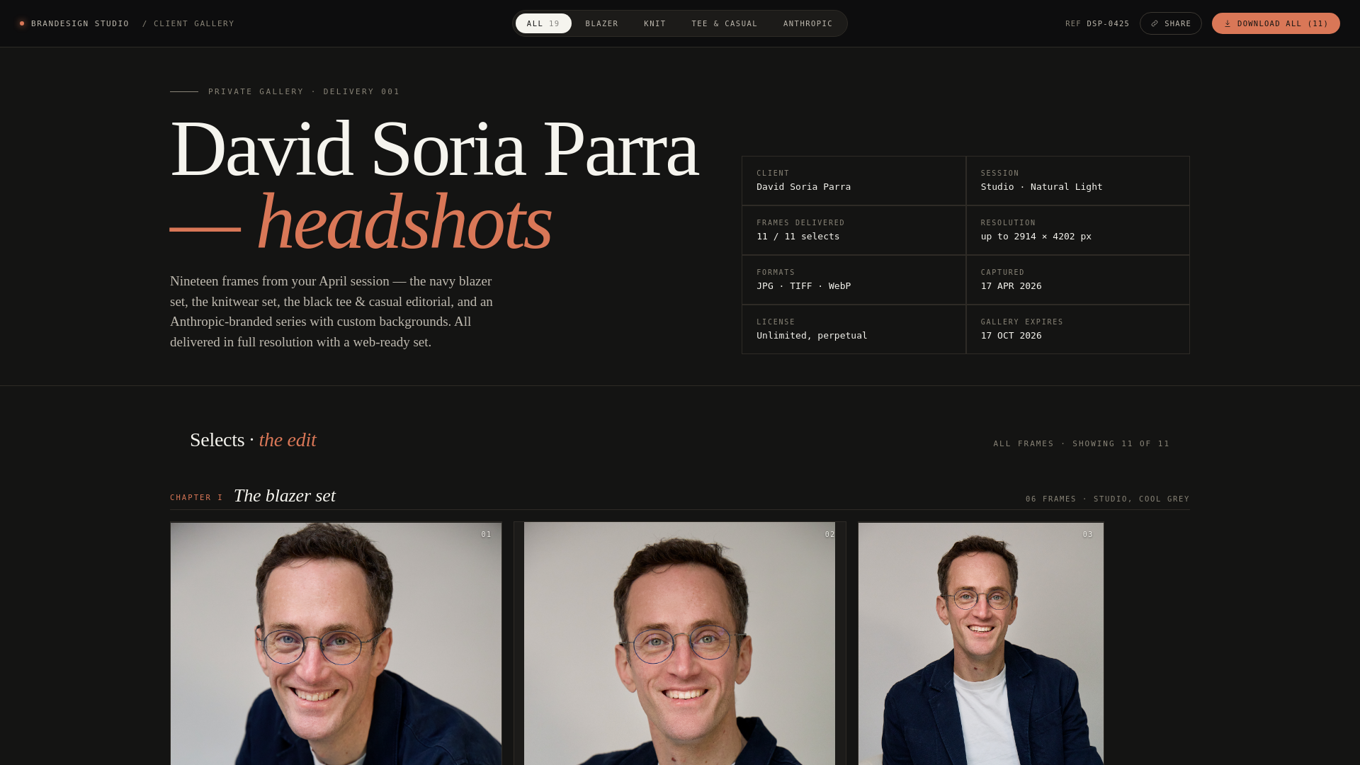 website screenshot of https://dsp-headshots.pages.dev/