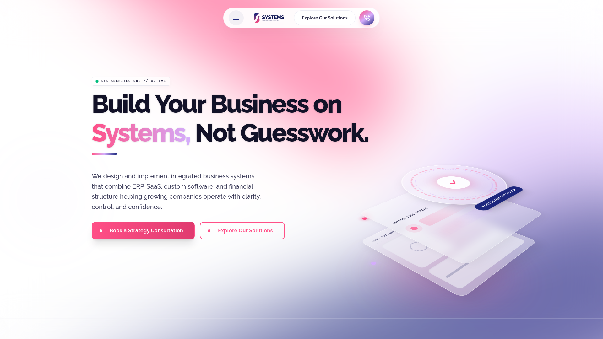 website screenshot of https://bsystemseg.com/