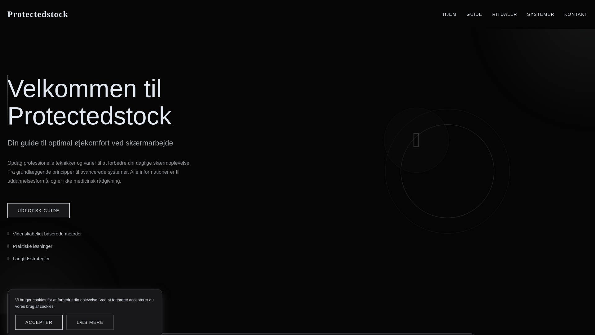 website screenshot of https://protectedstock.world/