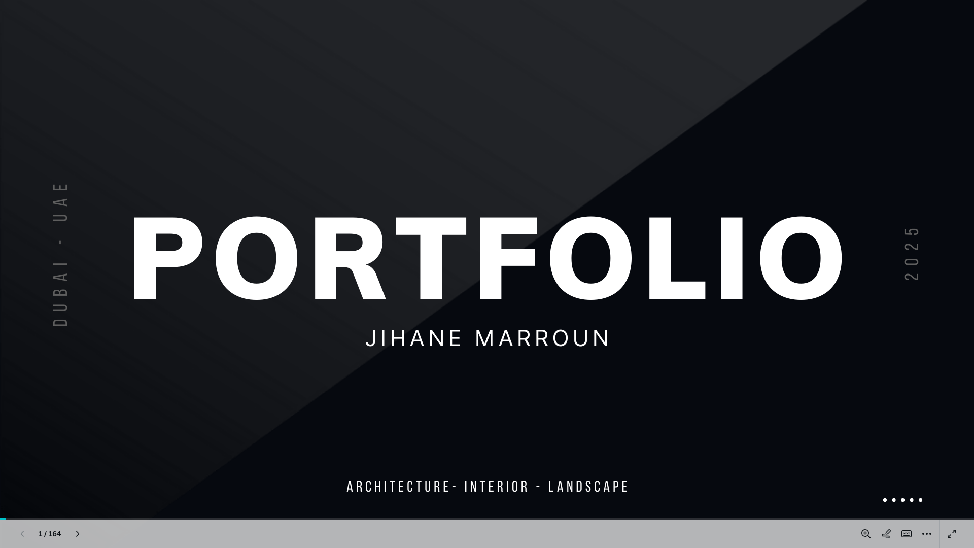 website screenshot of https://jihanemarroun.com/