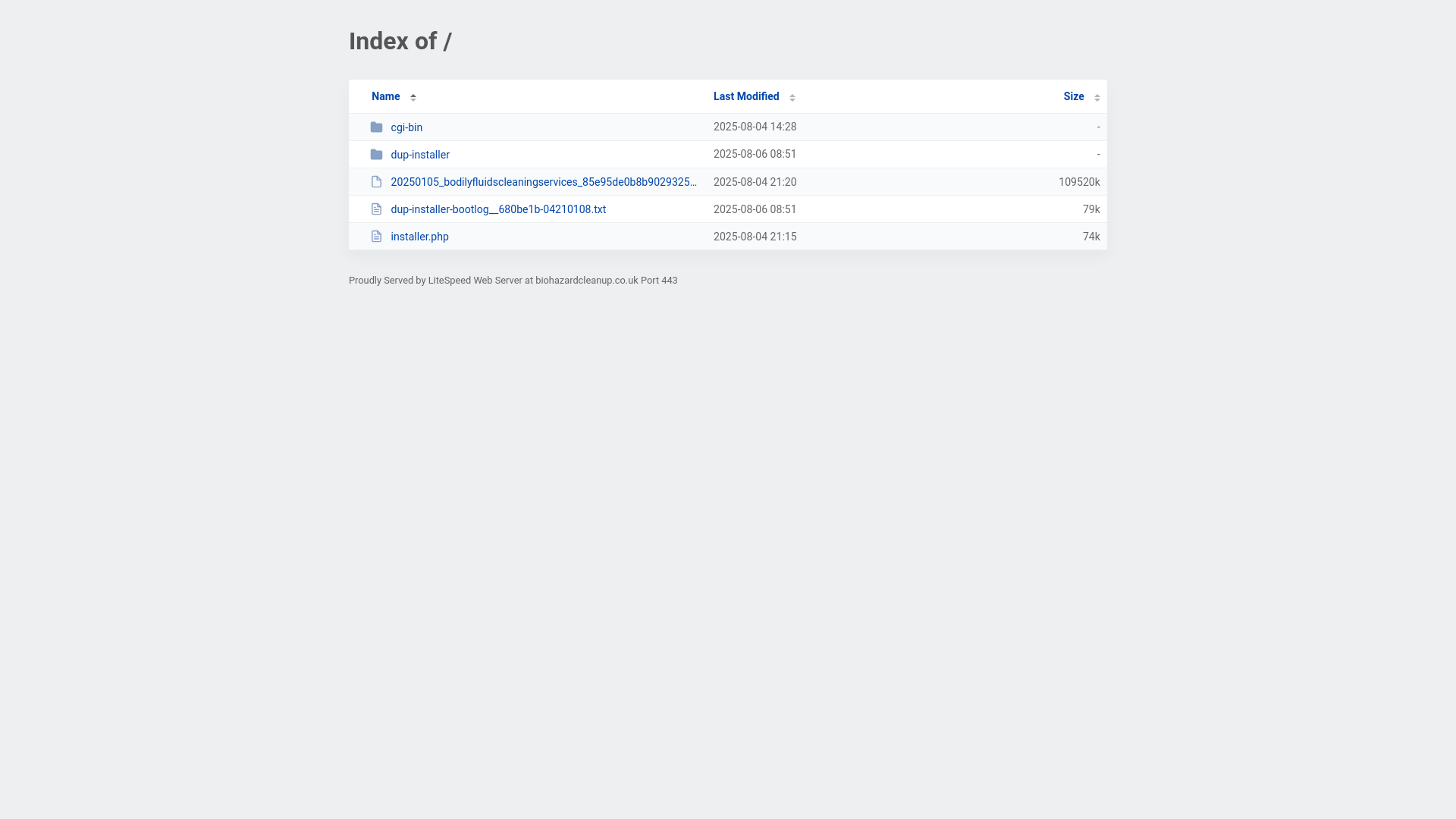 website screenshot of https://biohazardcleanup.co.uk/