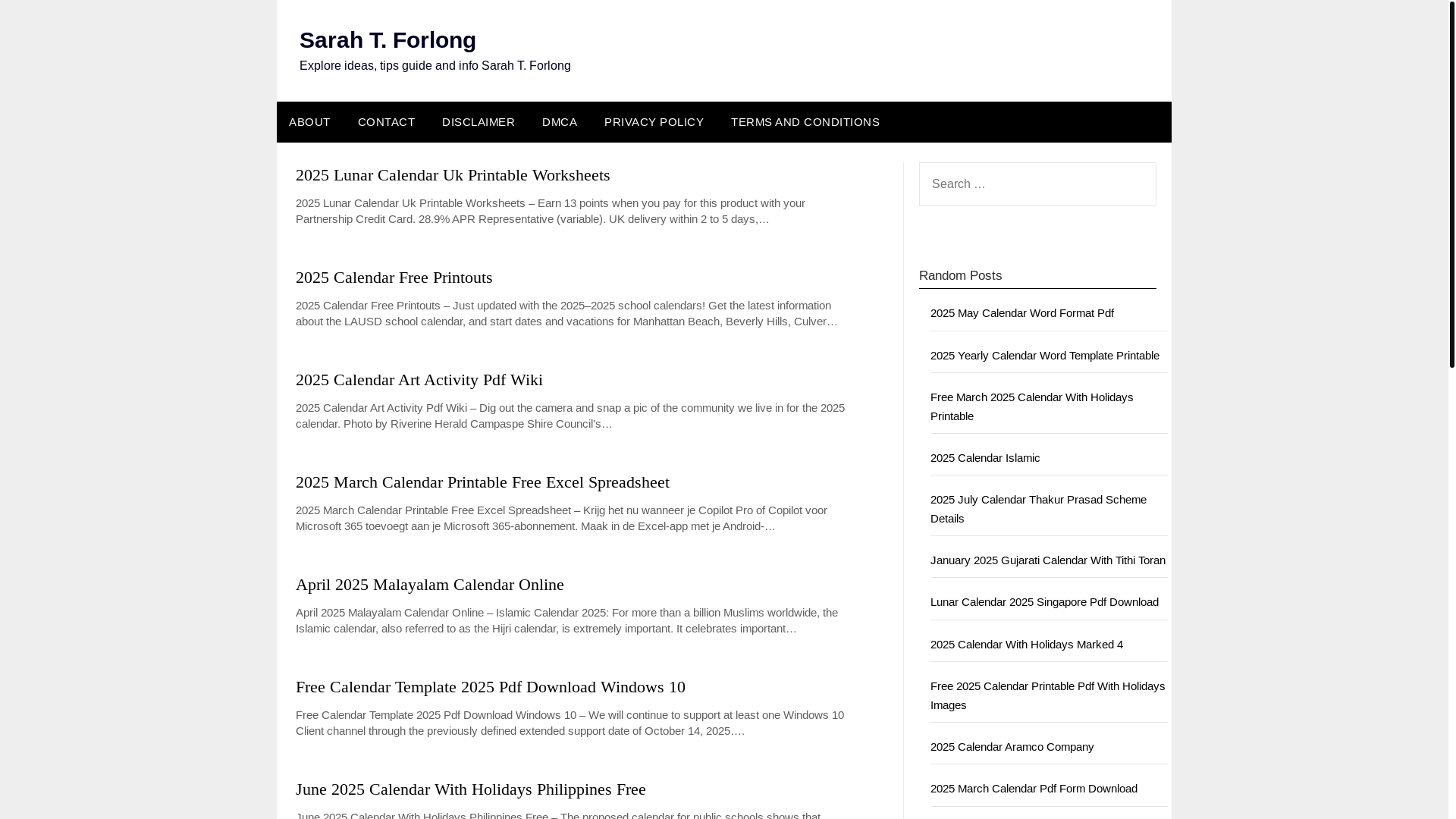 website screenshot of https://sarahtforlong.pages.dev/