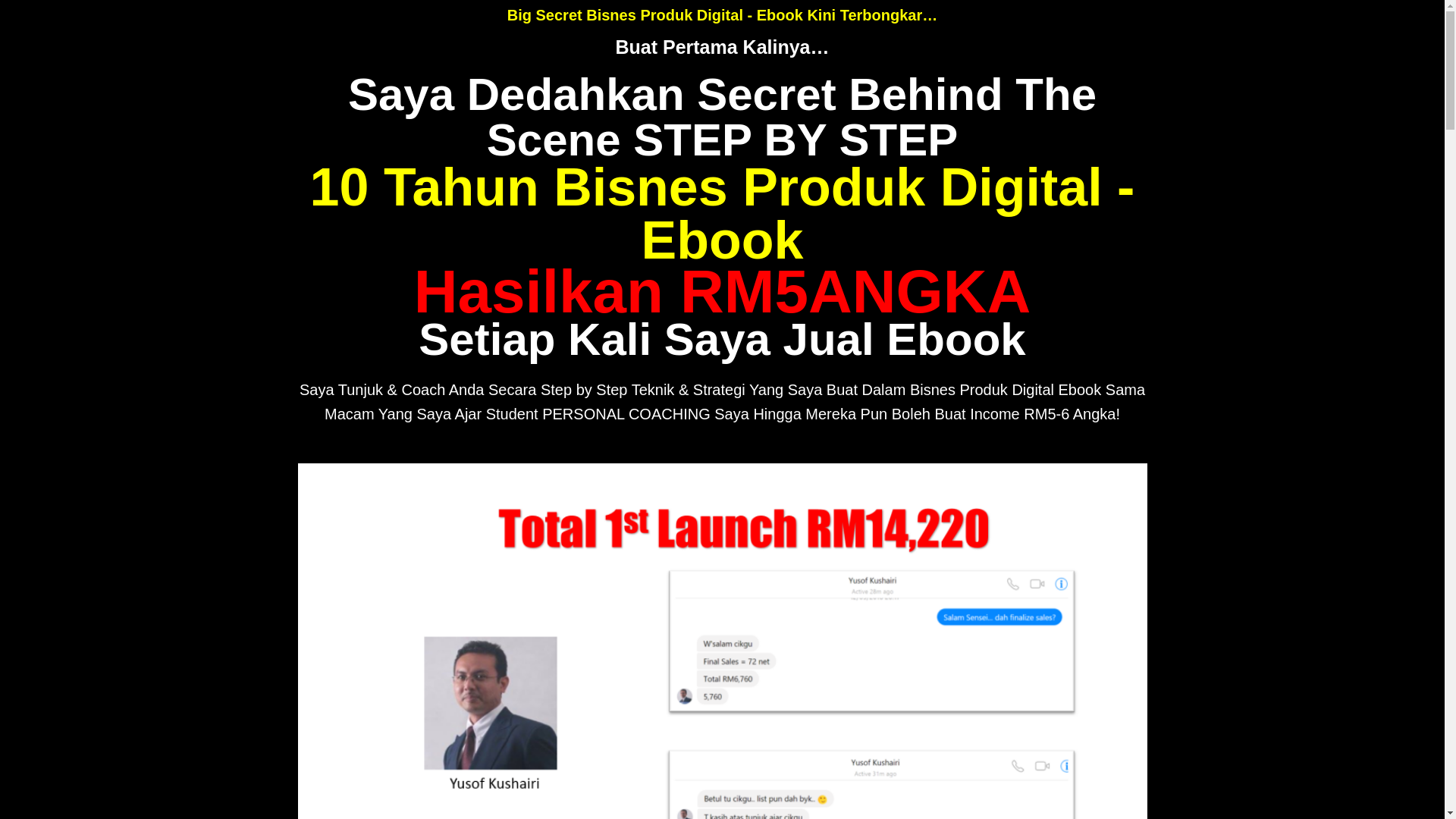 website screenshot of https://cikguhafis.com/ecourse_free_bisnesebook/