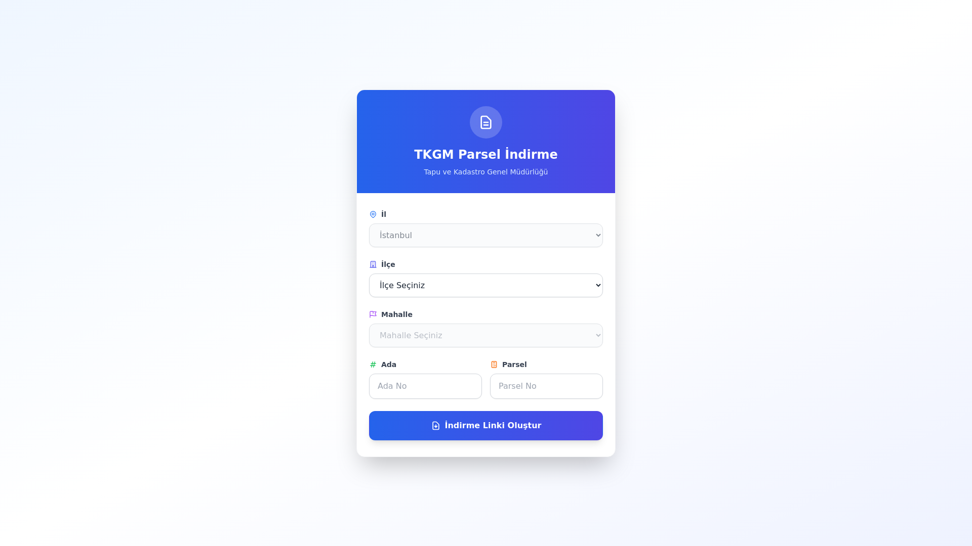 website screenshot of https://tkgm.pages.dev/