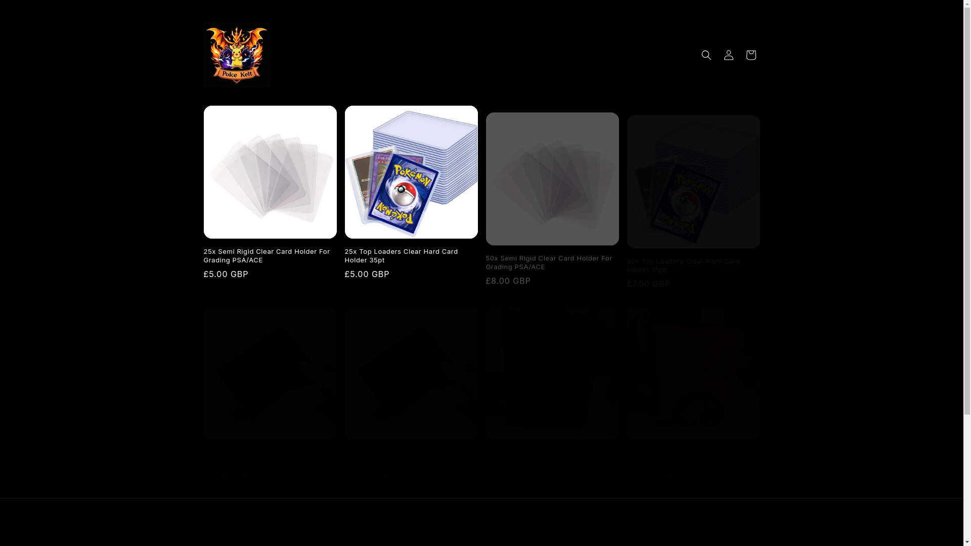 website screenshot of https://pokekeltsupplies.com/