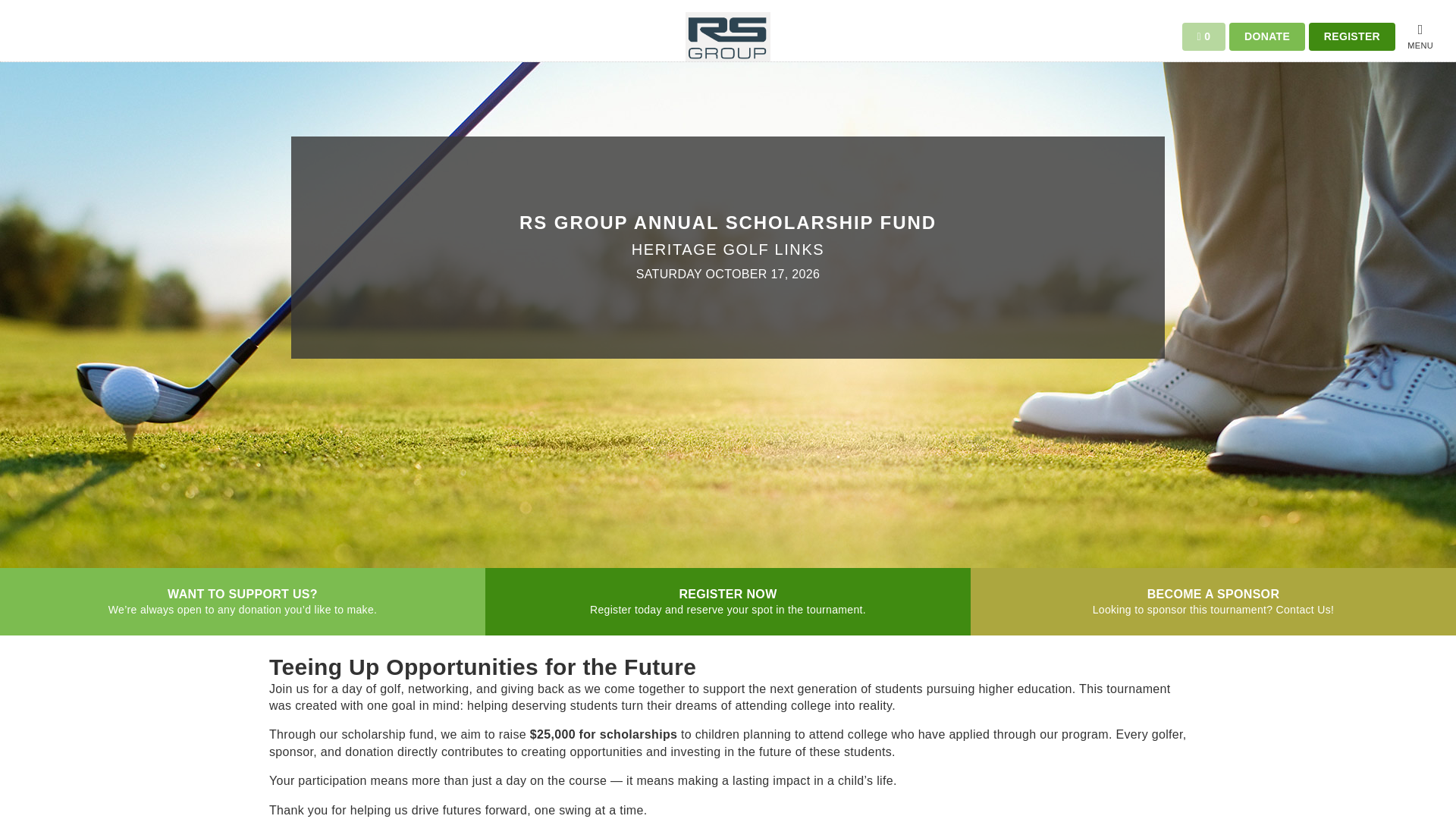 website screenshot of https://rsgroupannualscholarships.com/