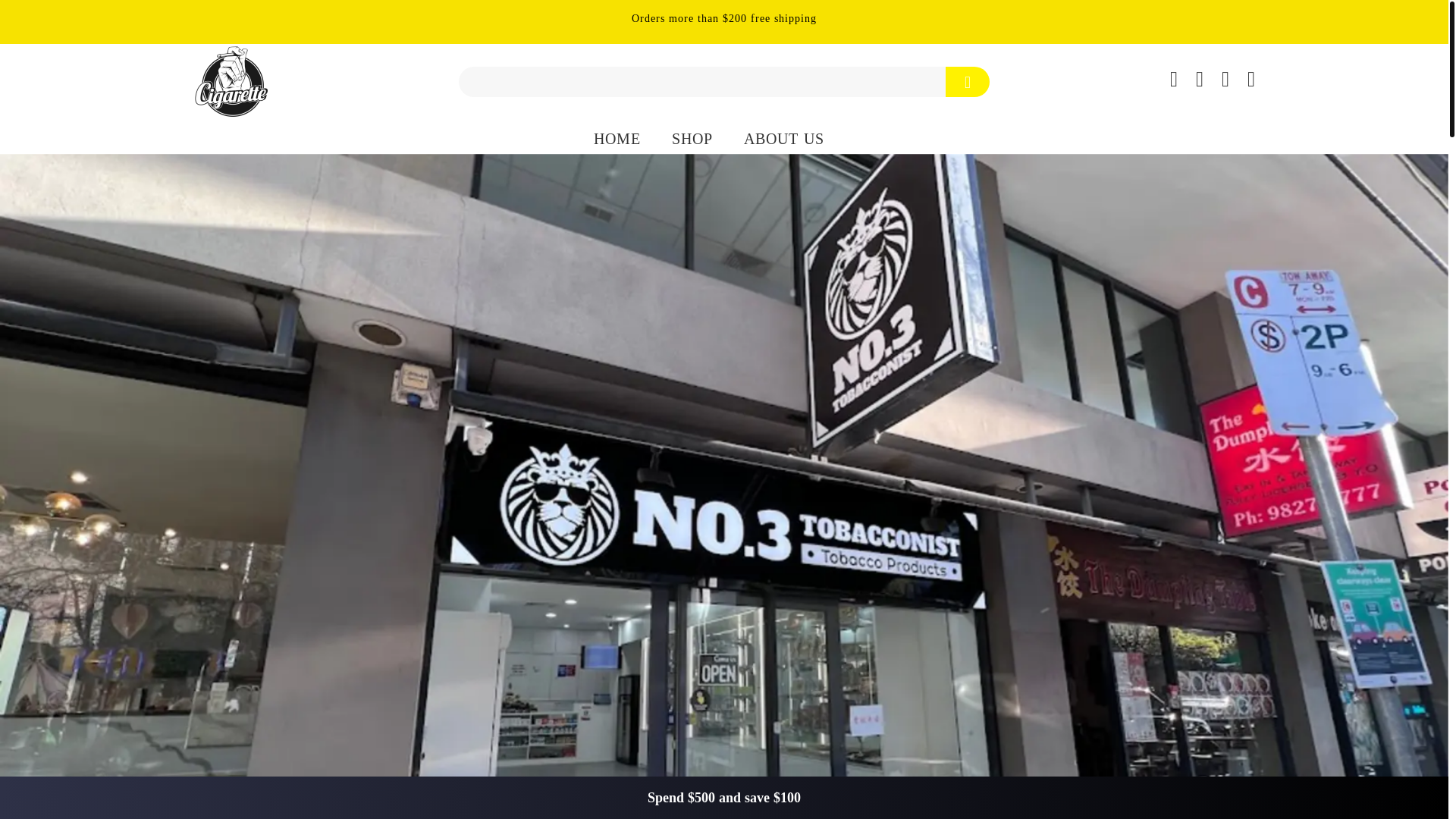 website screenshot of https://owncigarette.shop/
