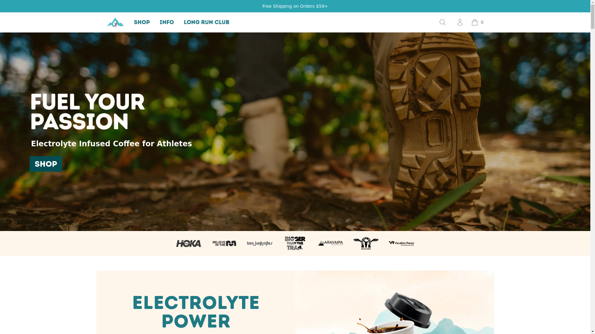 website screenshot of https://restandrecovertea.com/