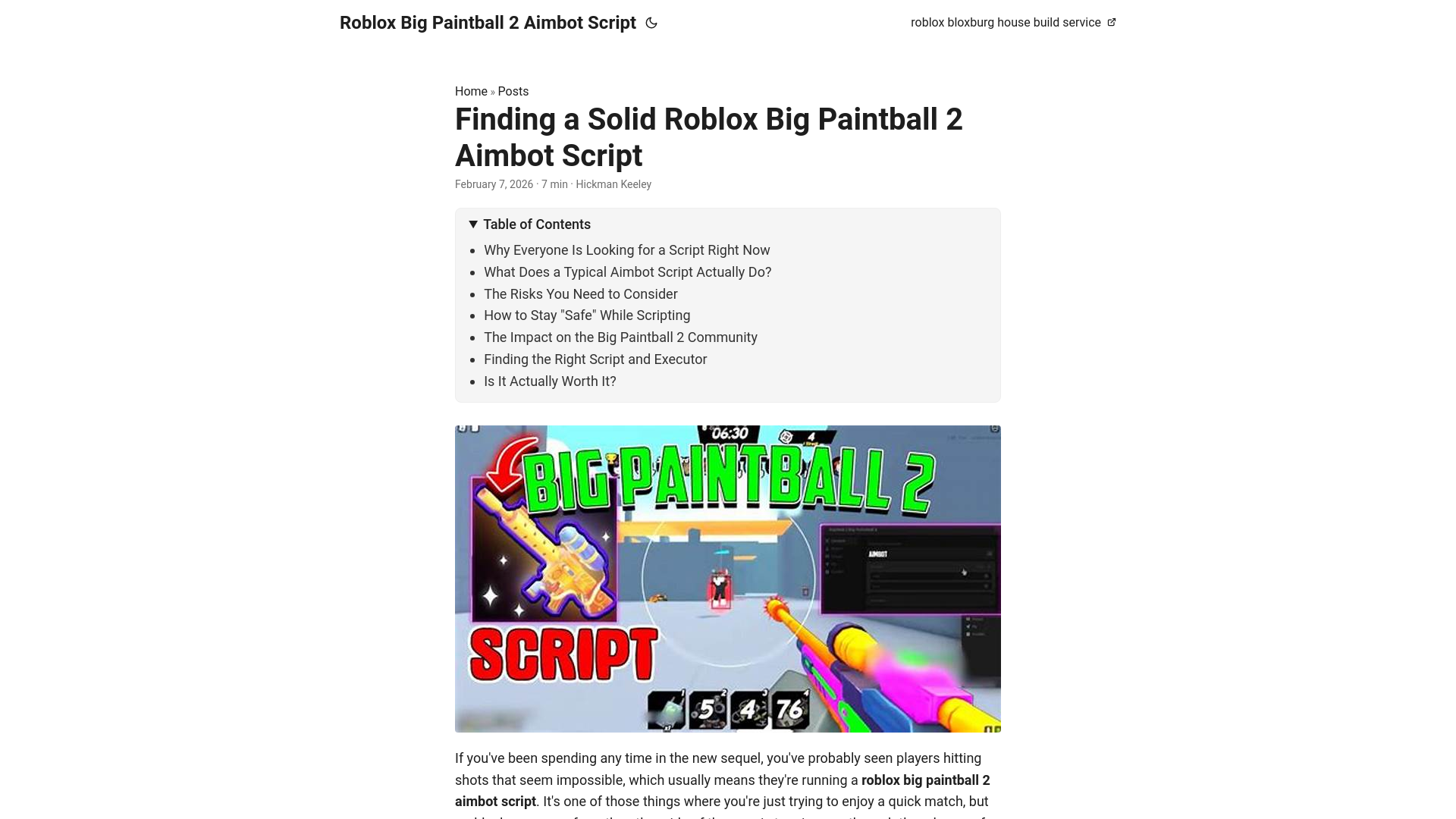 website screenshot of https://roblox-big-paintball-2-aimbot-script.pages.dev/
