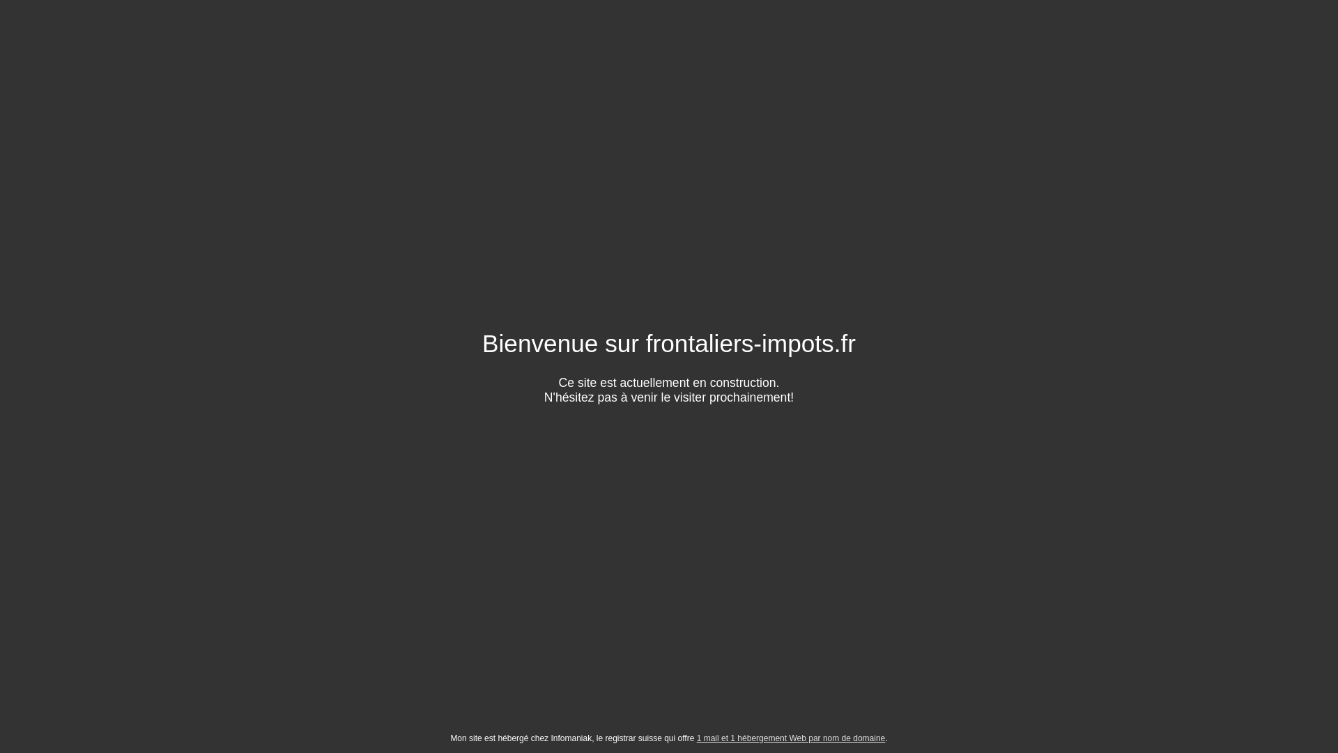 website screenshot of https://frontaliers-impots.fr/